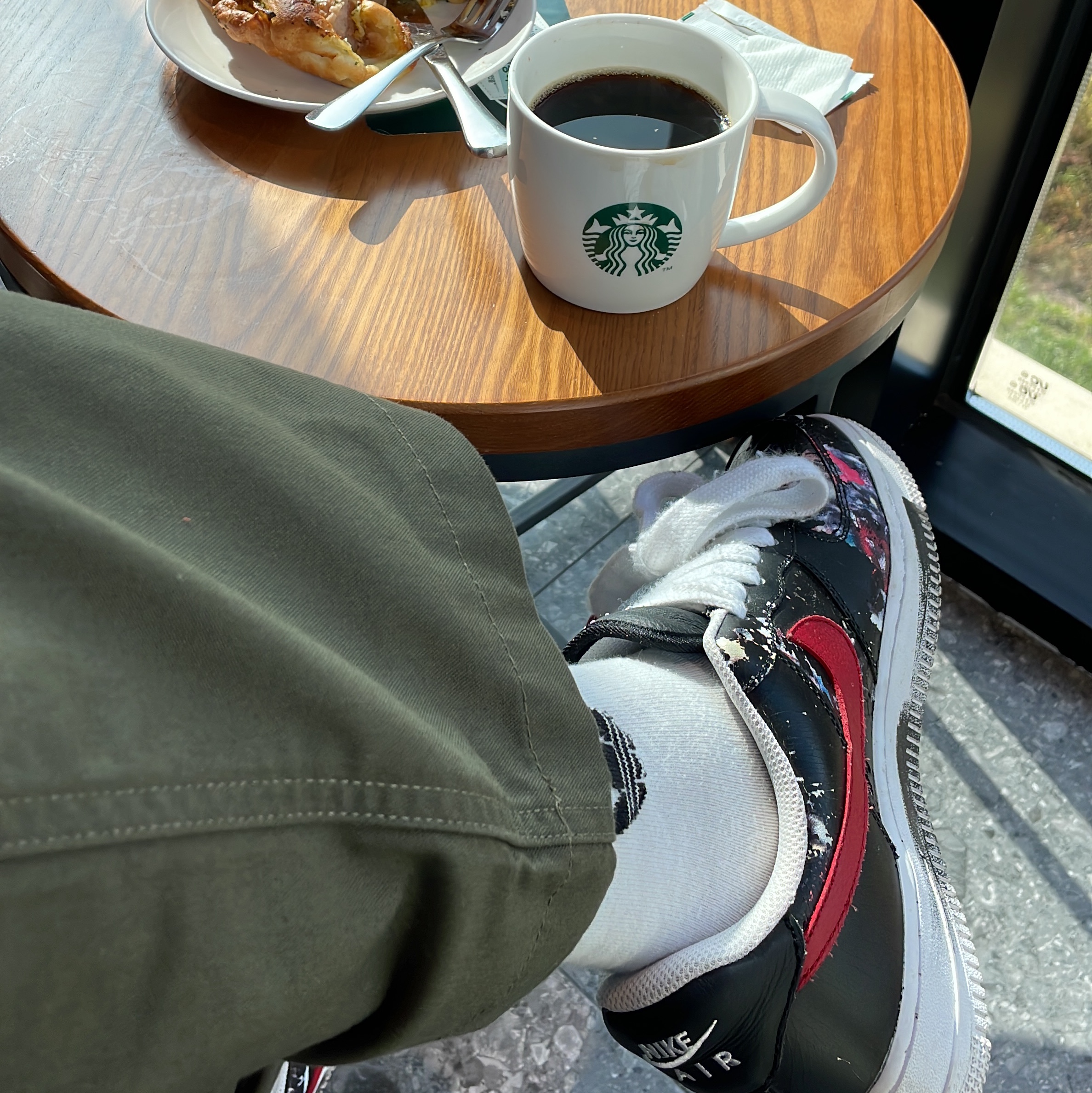 Nike x Peaceminusone Air Force 1 Low Para-Noise - Korea Exclusive 착용 스타일