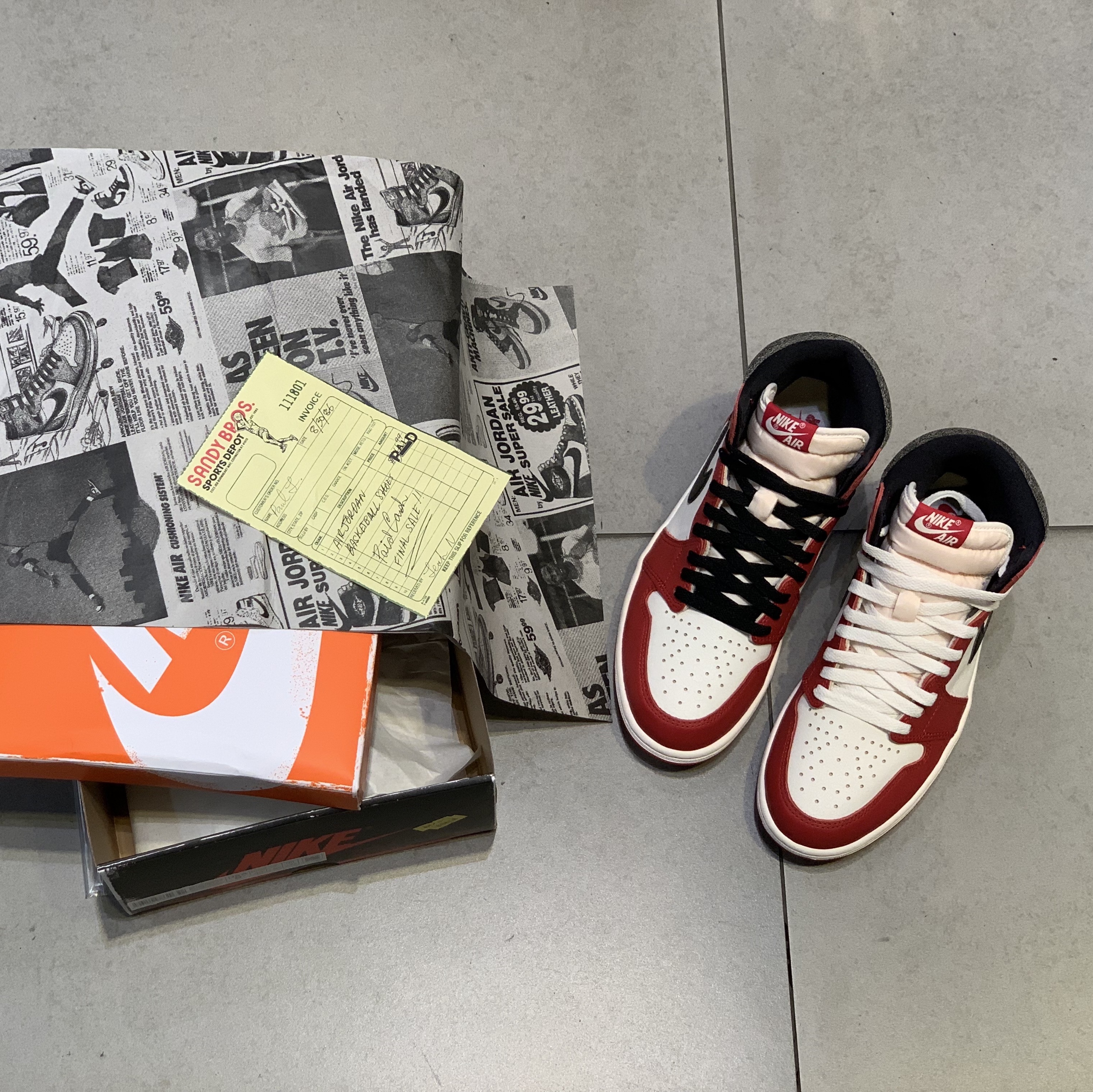 Jordan 1 Retro High OG Chicago 2022 착용 스타일 - 5