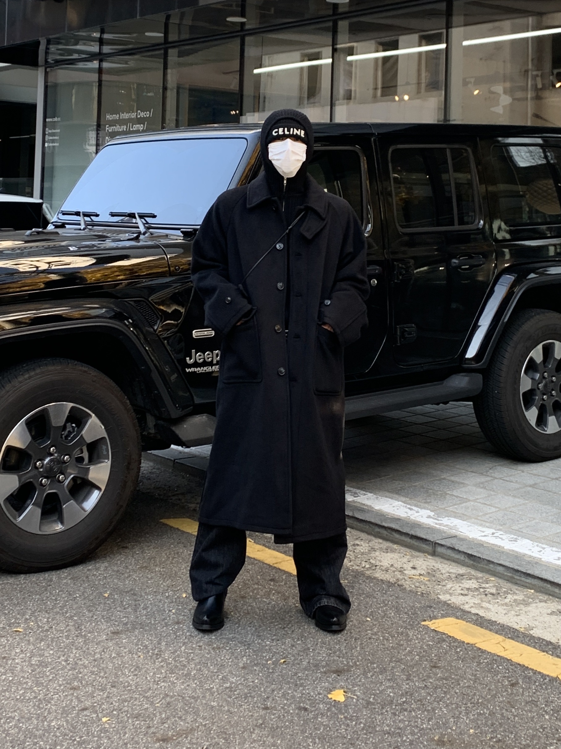Our Legacy Cuban Boot Black, Our Legacy Belt 2cm Leather Black 착용 스타일 - 2