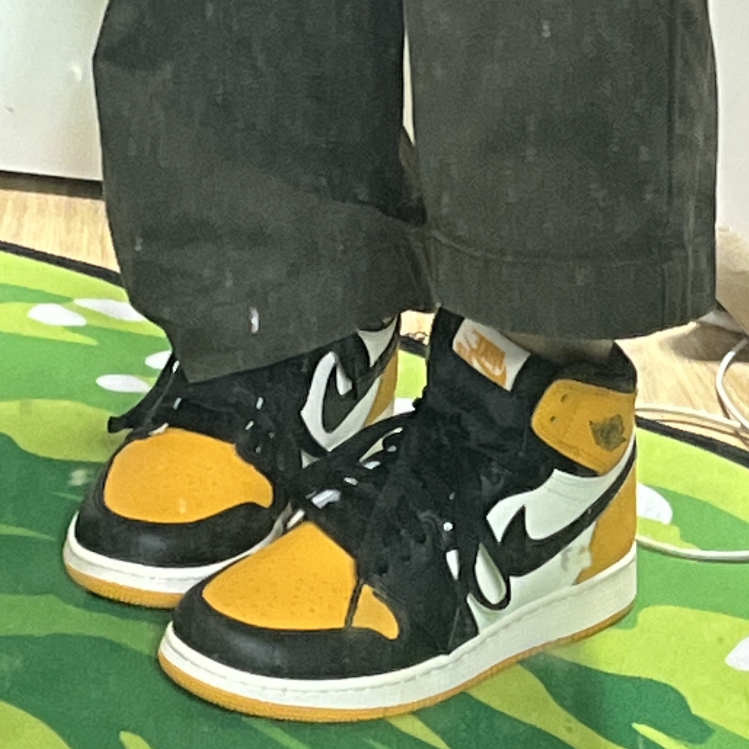 (GS) Jordan 1 Retro High OG Taxi 착용 스타일
