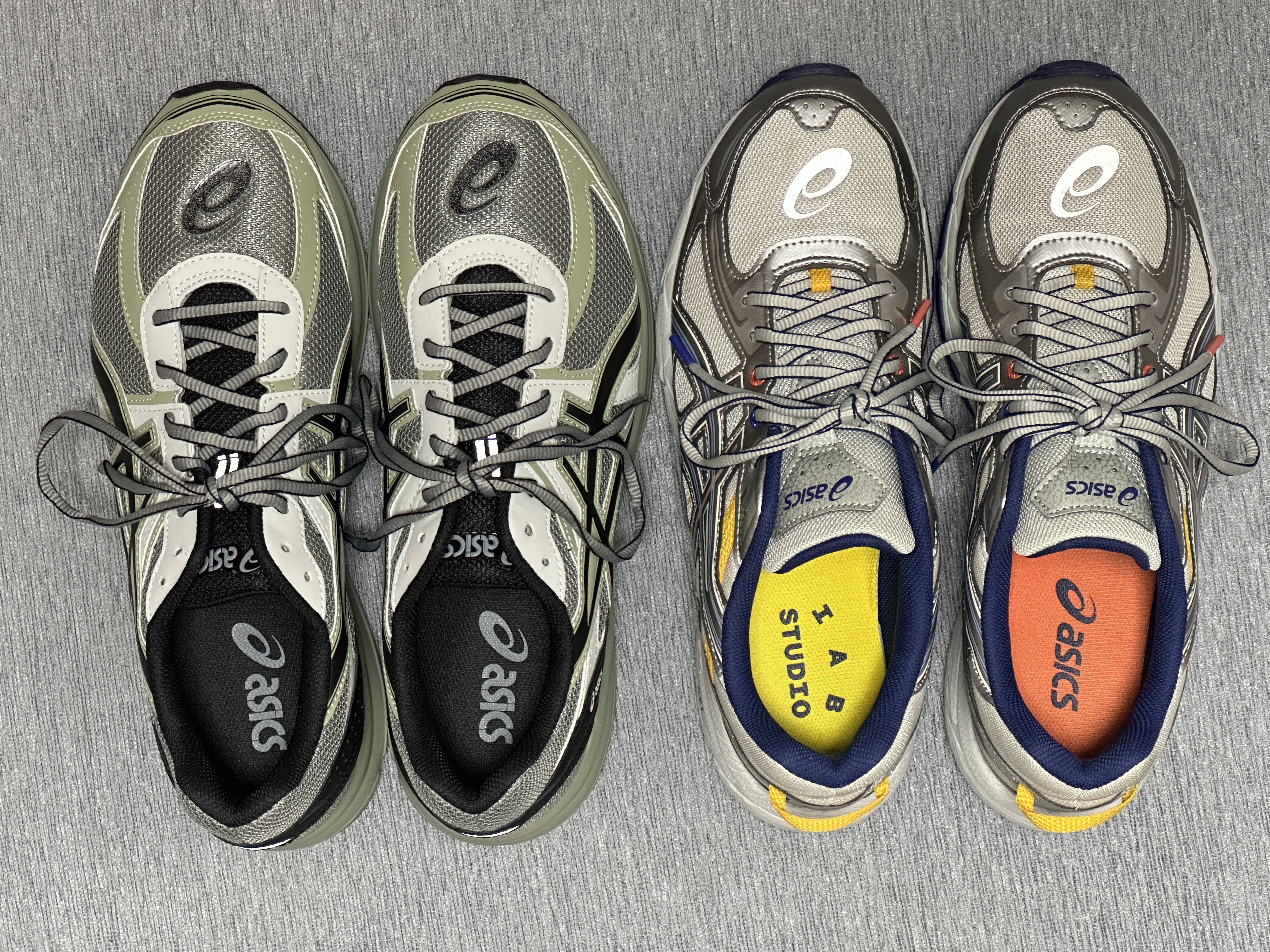 Asics Jog 100 S Sheet Rock - 2E Wide, Asics x IAB Studio Gel-Venture 6 착용 스타일
