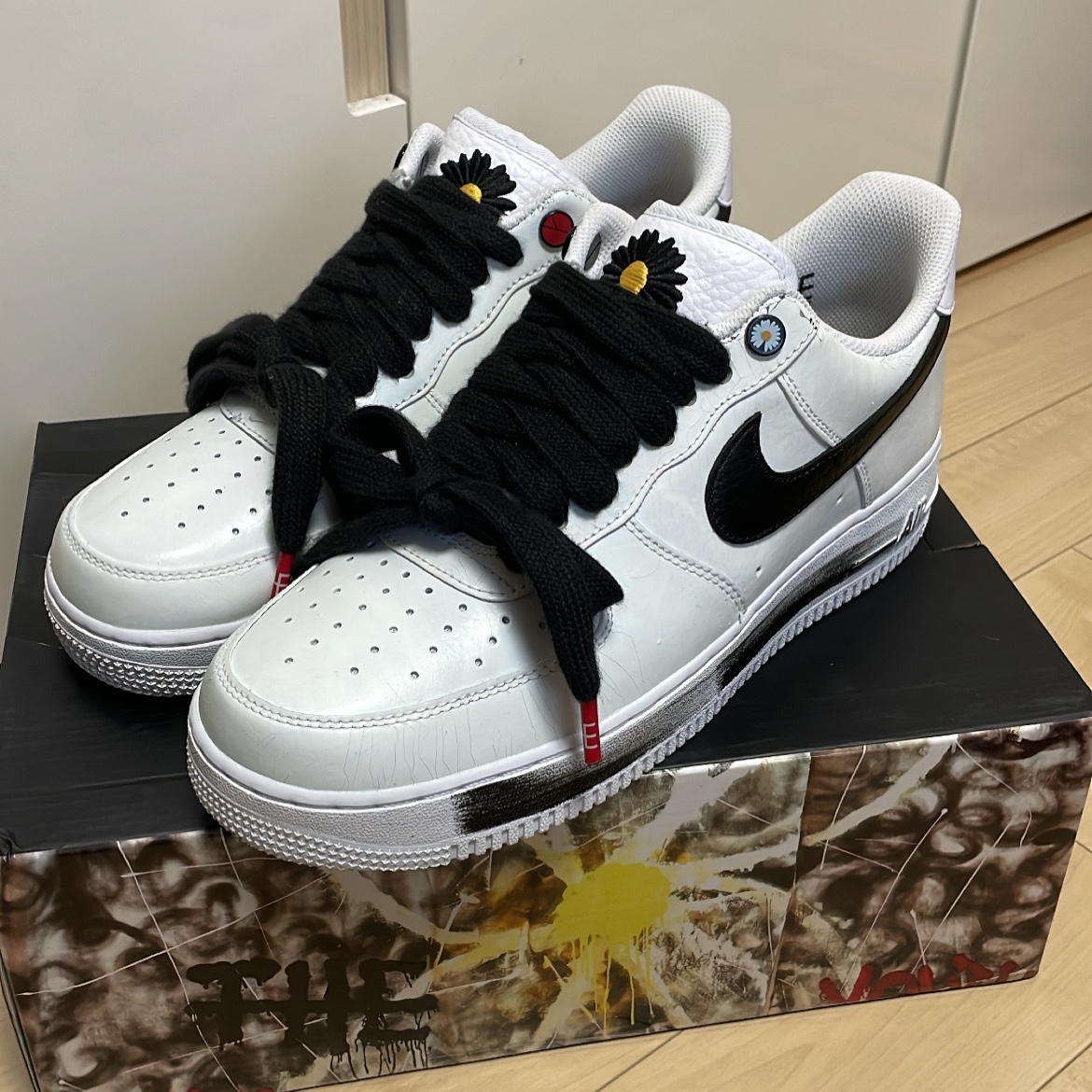 Nike x Peaceminusone Air Force 1 Low Para-Noise 2.0 착용 스타일