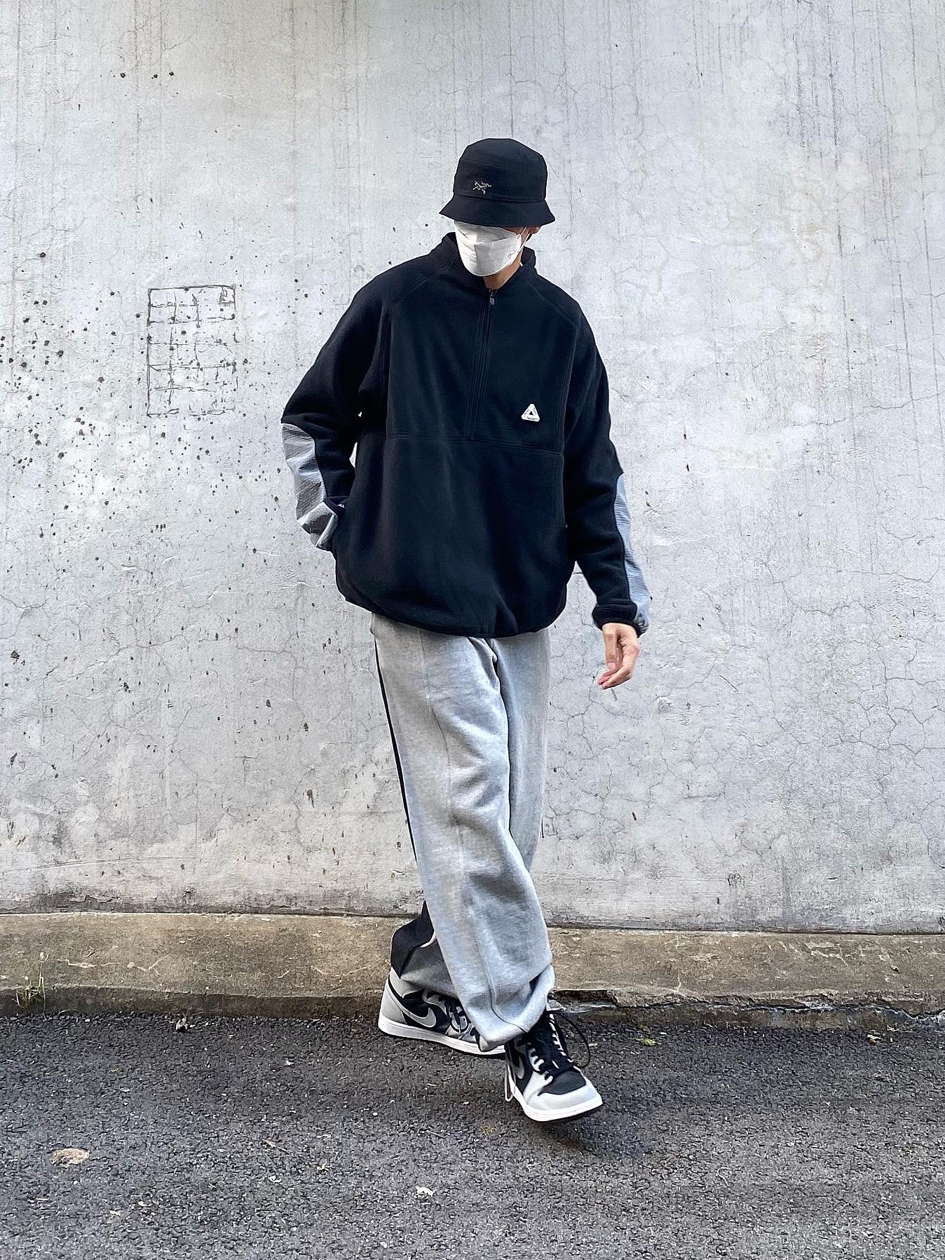 Palace x Arc'teryx Sinsolo Hat Black - 20FW, Jordan 1 Retro High OG Shadow 2.0 착용 스타일 - 1