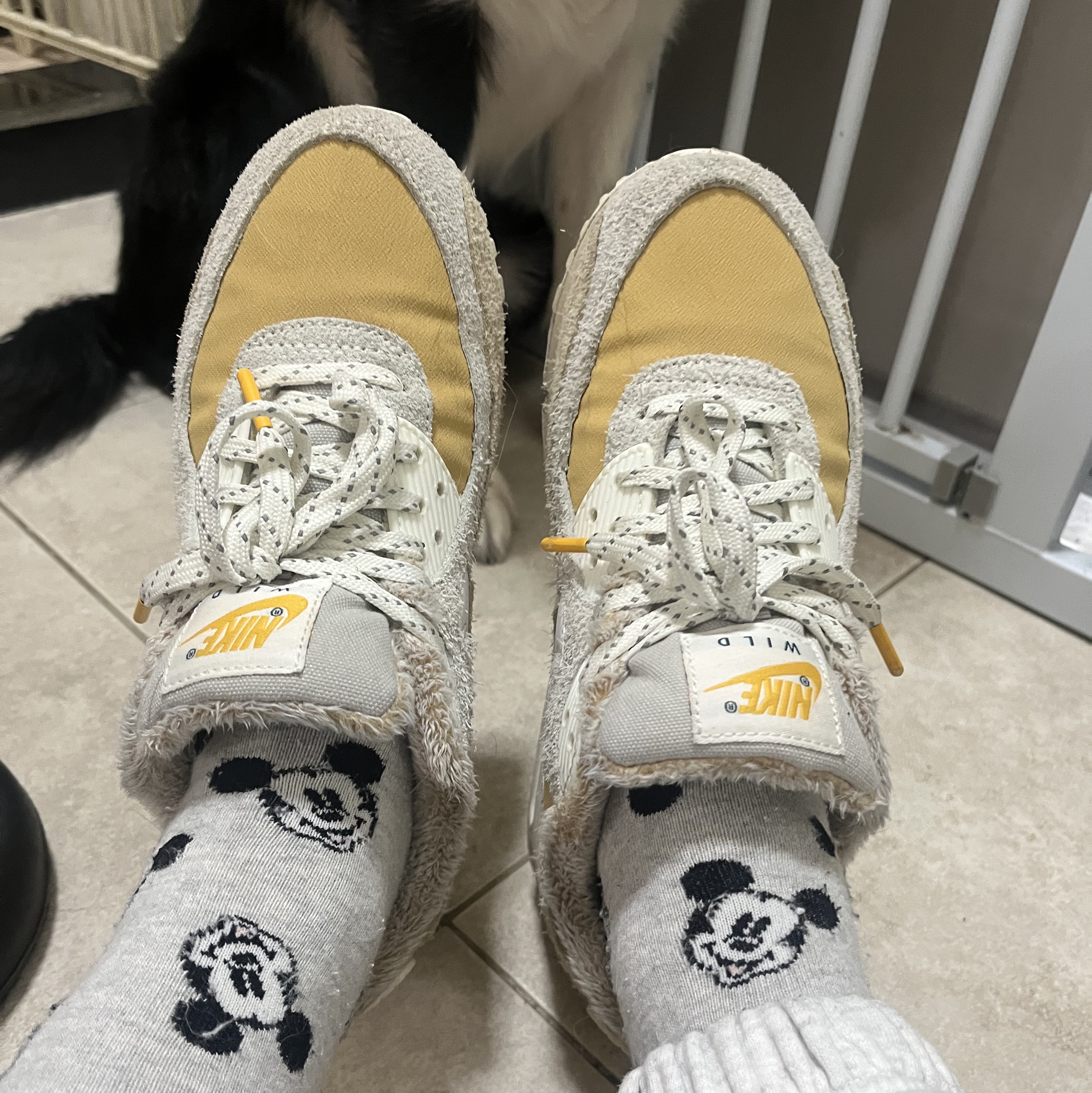 (W) Nike Air Max 90 Twine 착용 스타일 - 3
