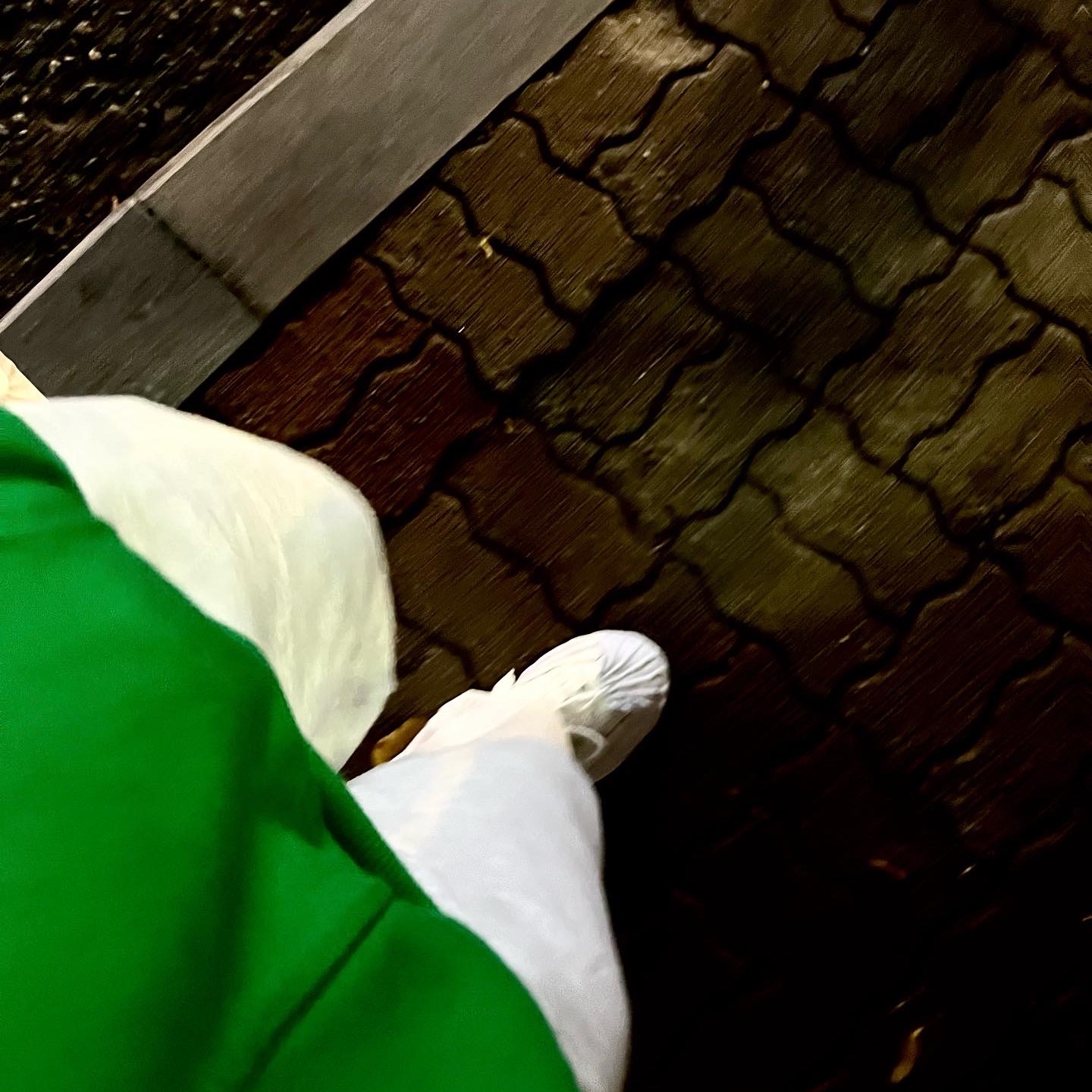 Maison Mihara Yasuhiro Blakey OG Sole Leather Low-top Sneakers White 착용 스타일