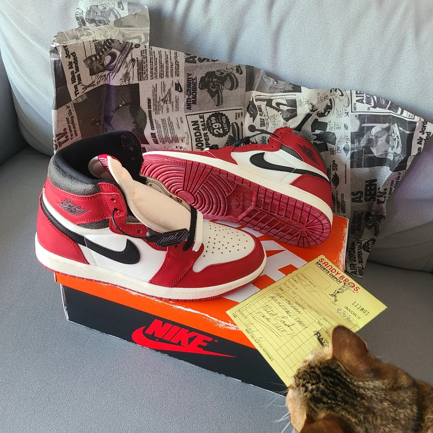 Jordan 1 Retro High OG Chicago 2022 착용 스타일 - 1