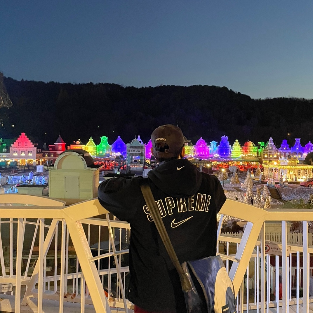 Supreme x Nike Arc Corduroy Hooded Jacket Black - 22SS, Jordan 1 Low OG Starfish 착용 스타일 - 3
