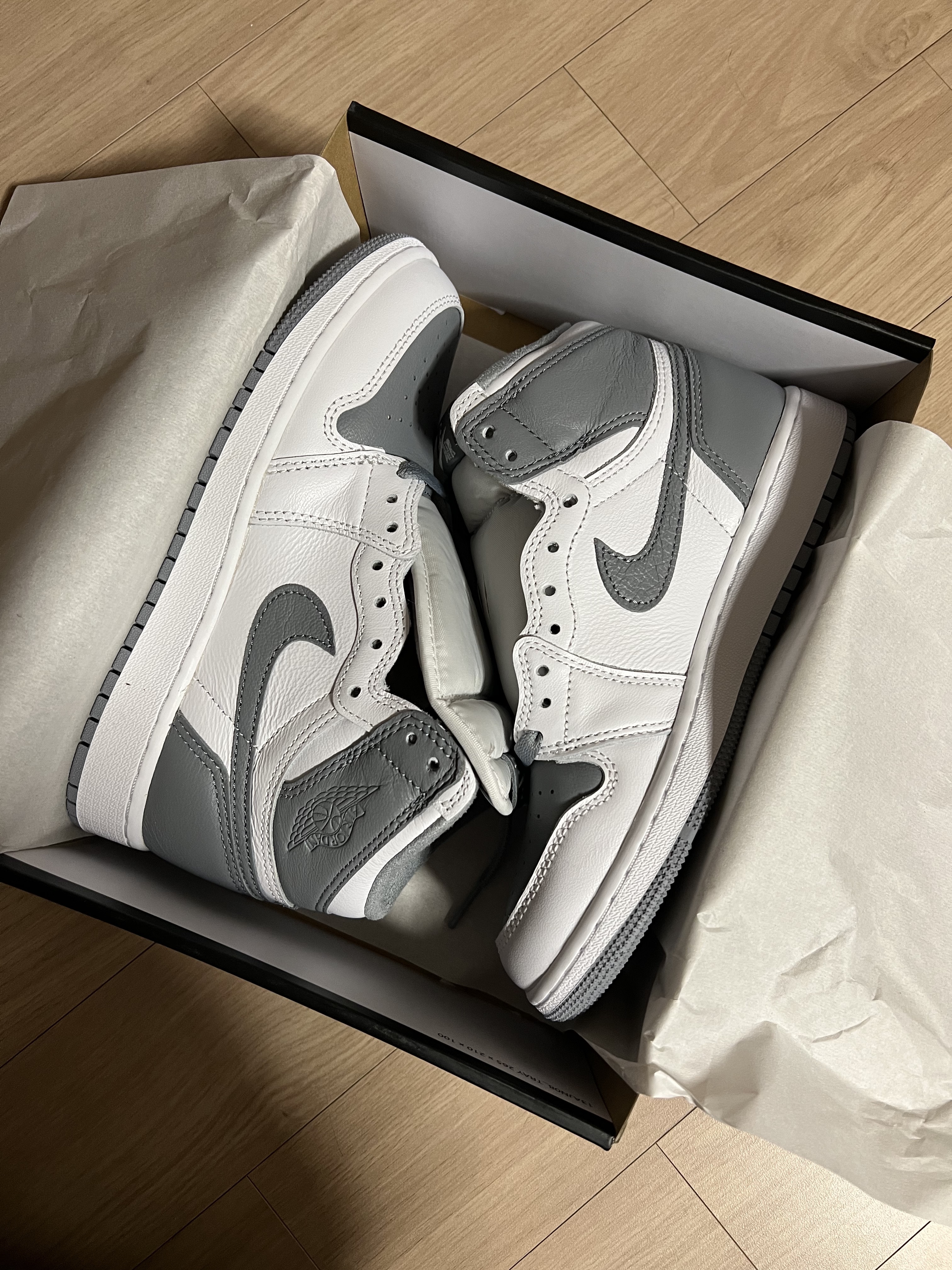 Jordan 1 Retro High OG Dark Marina Blue 착용 스타일 - 3