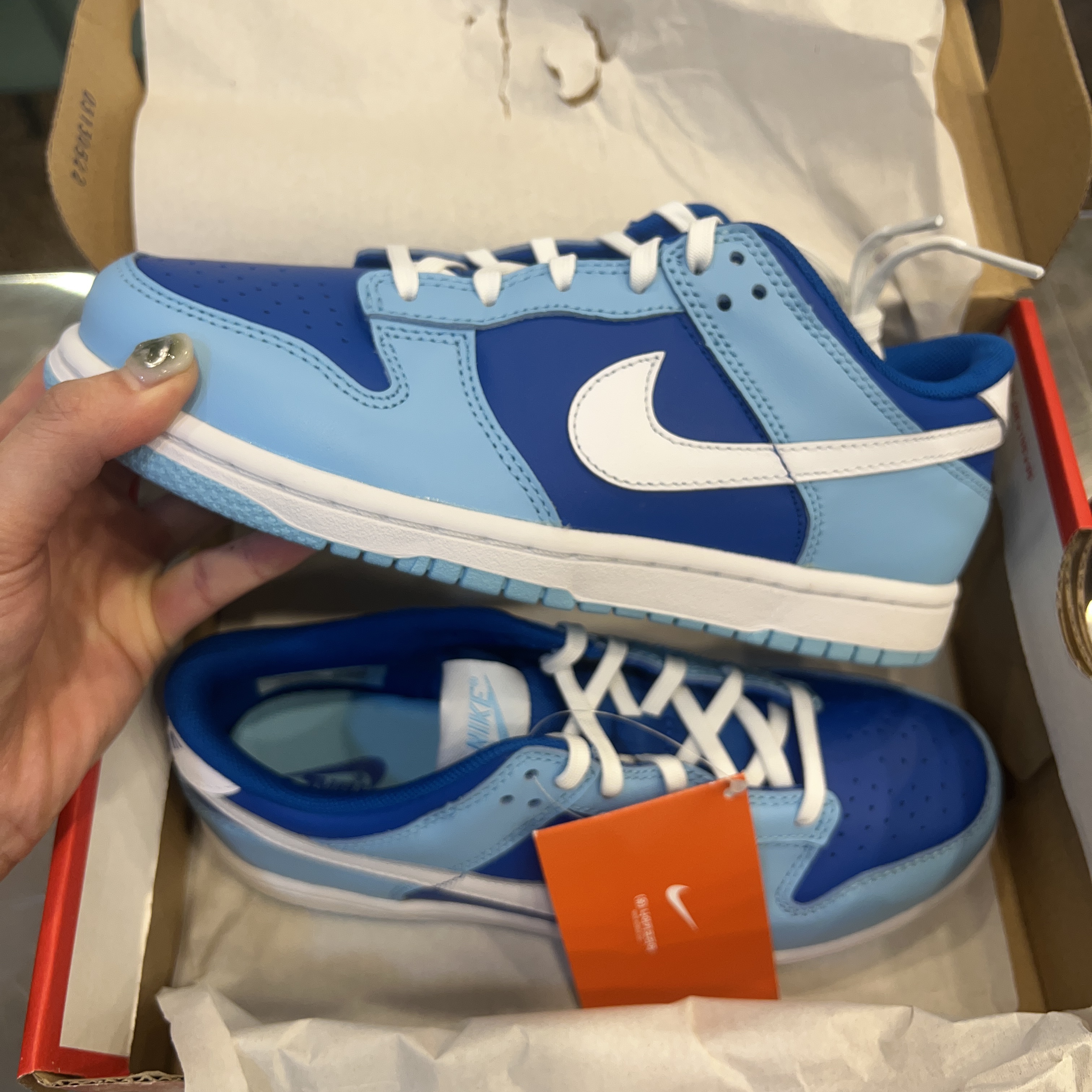 Nike Dunk Low Retro QS Argon, (PS) Nike Dunk Low Retro QS Argon 착용 스타일