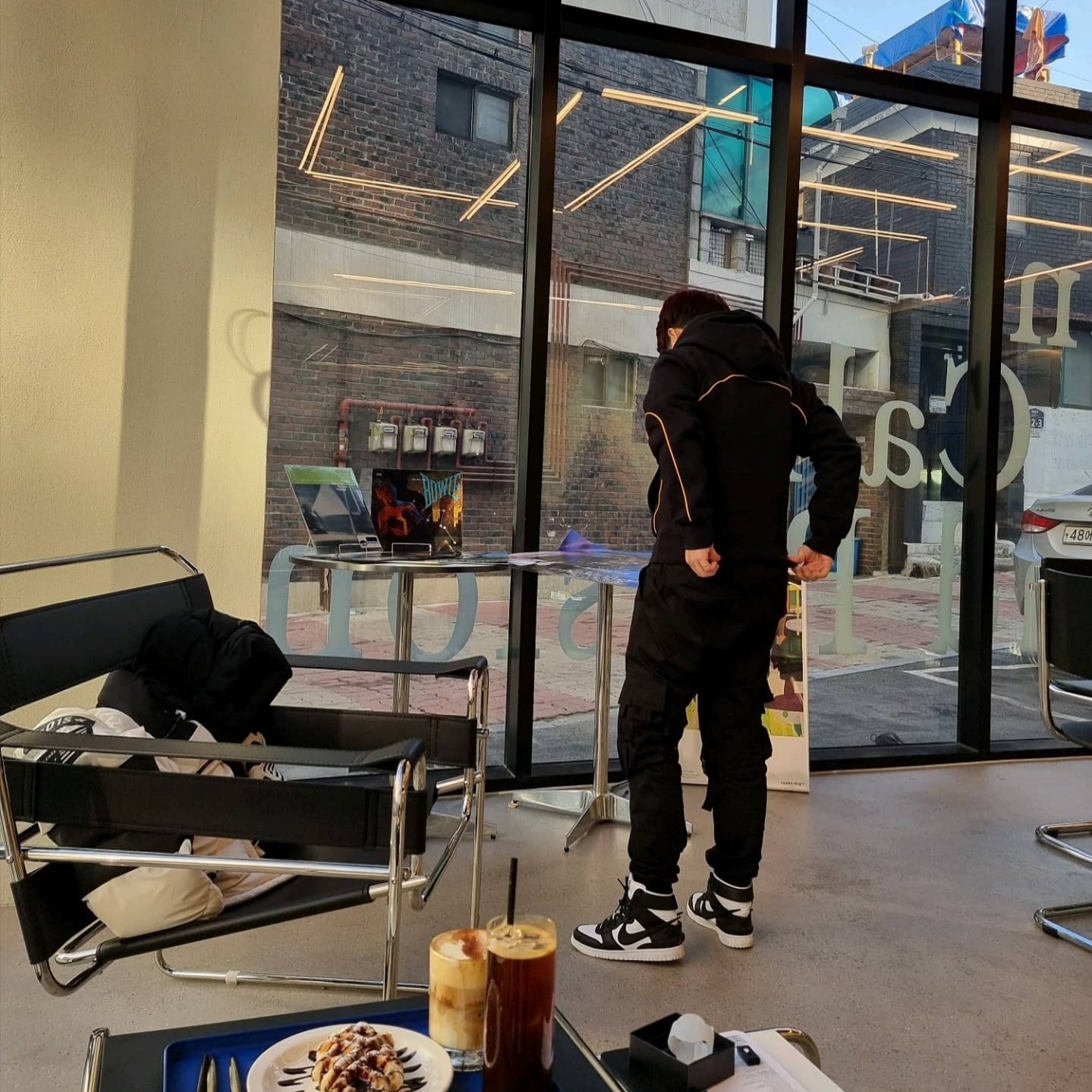Nike x Drake Nocta Essential Hoodie Black - Asia, Nike x Ambush Dunk High Black 착용 스타일