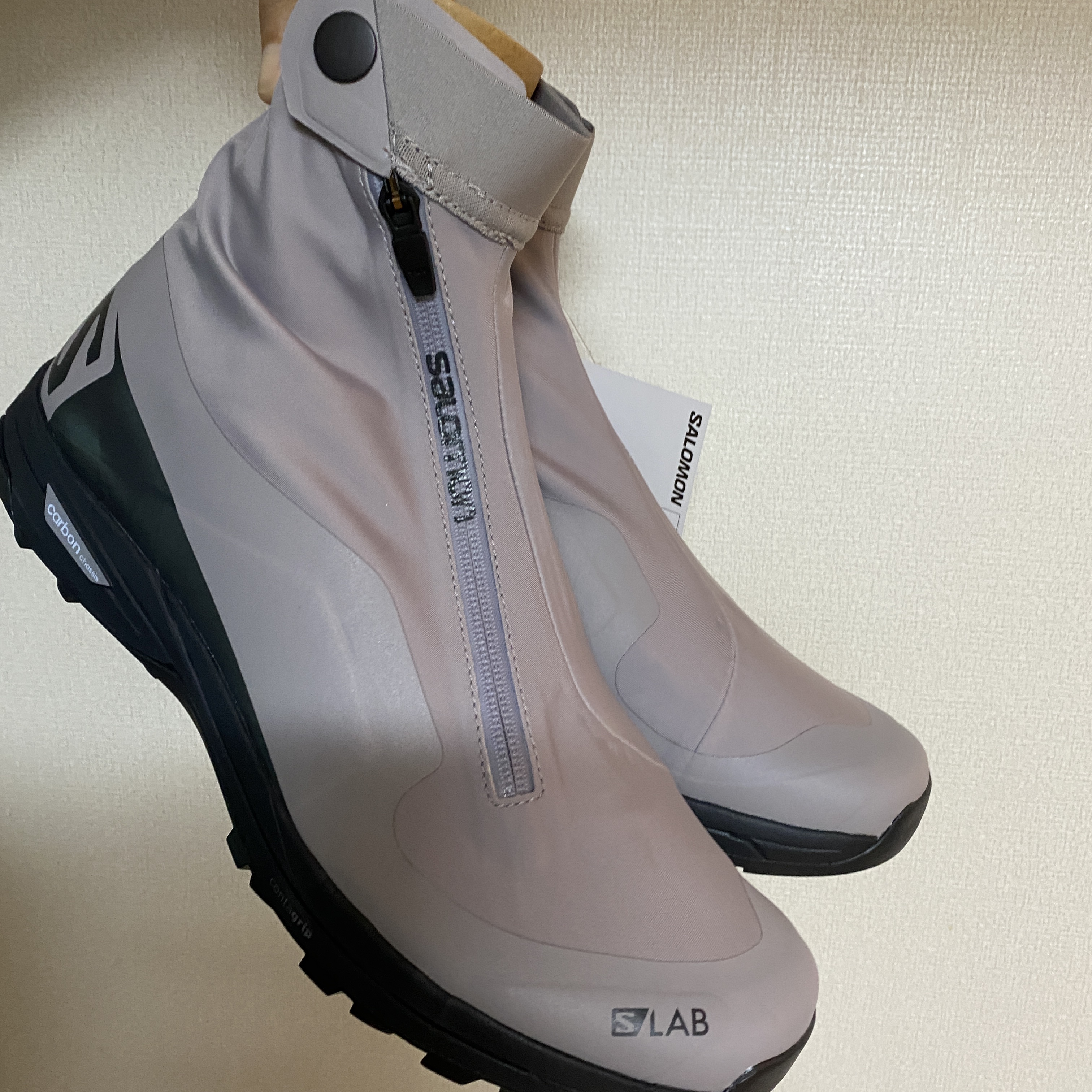 Salomon XA-Alpine 2 ADV Gull Phantom 착용 스타일 - 1