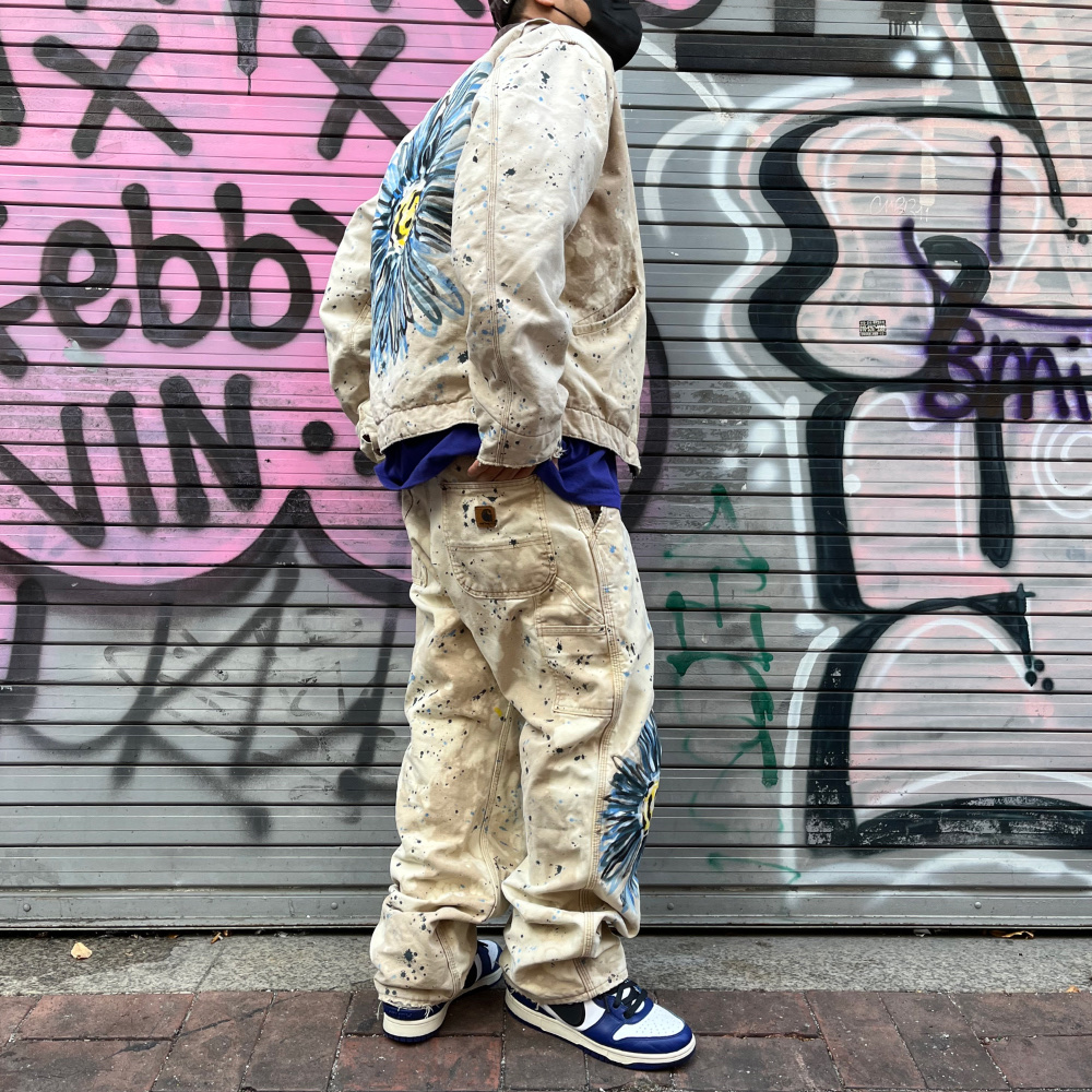 Nike x Ambush Dunk High Deep Royal Blue 착용 스타일 - 4