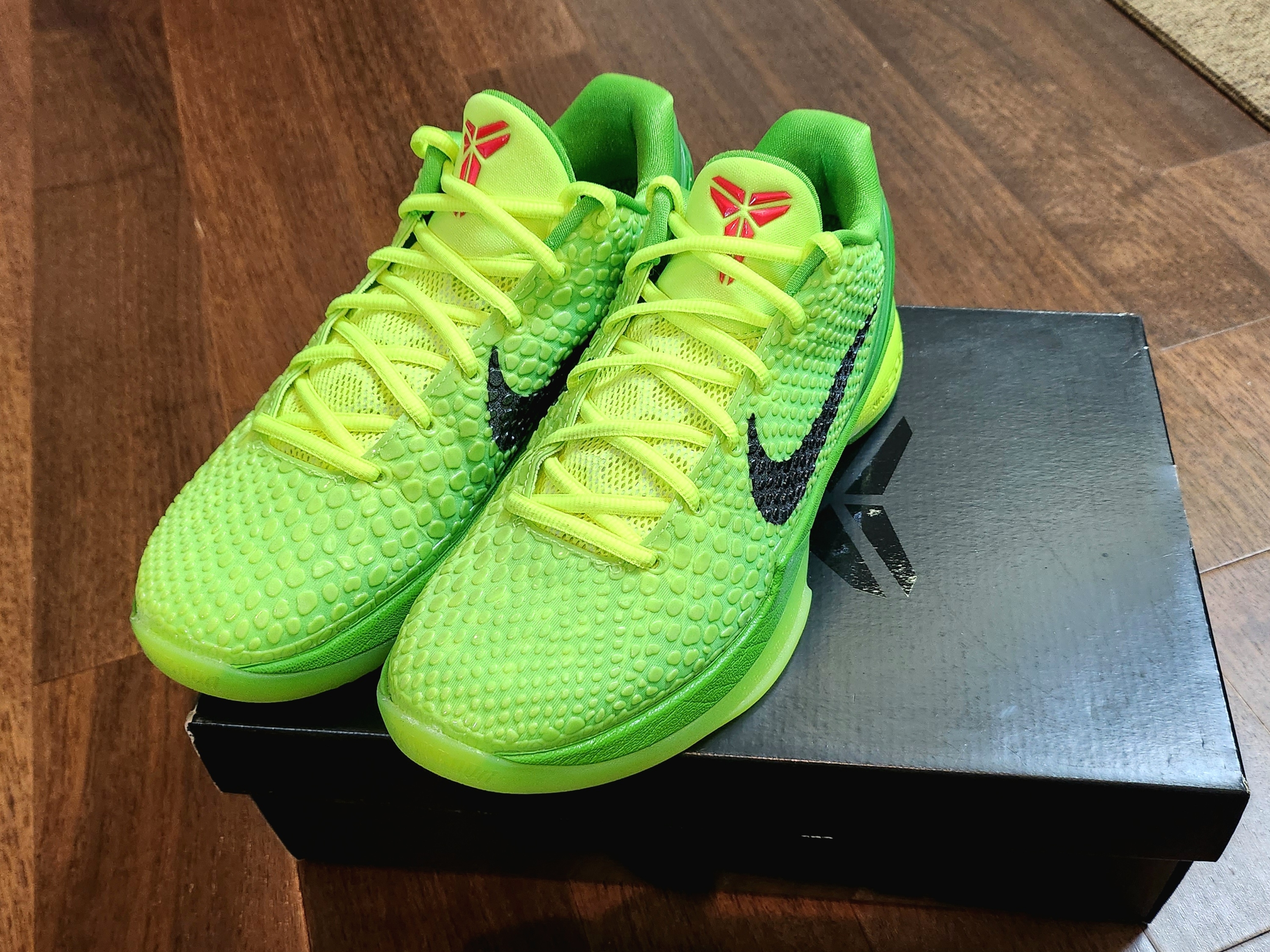 Nike Kobe 6 Protro Green Apple 착용 스타일