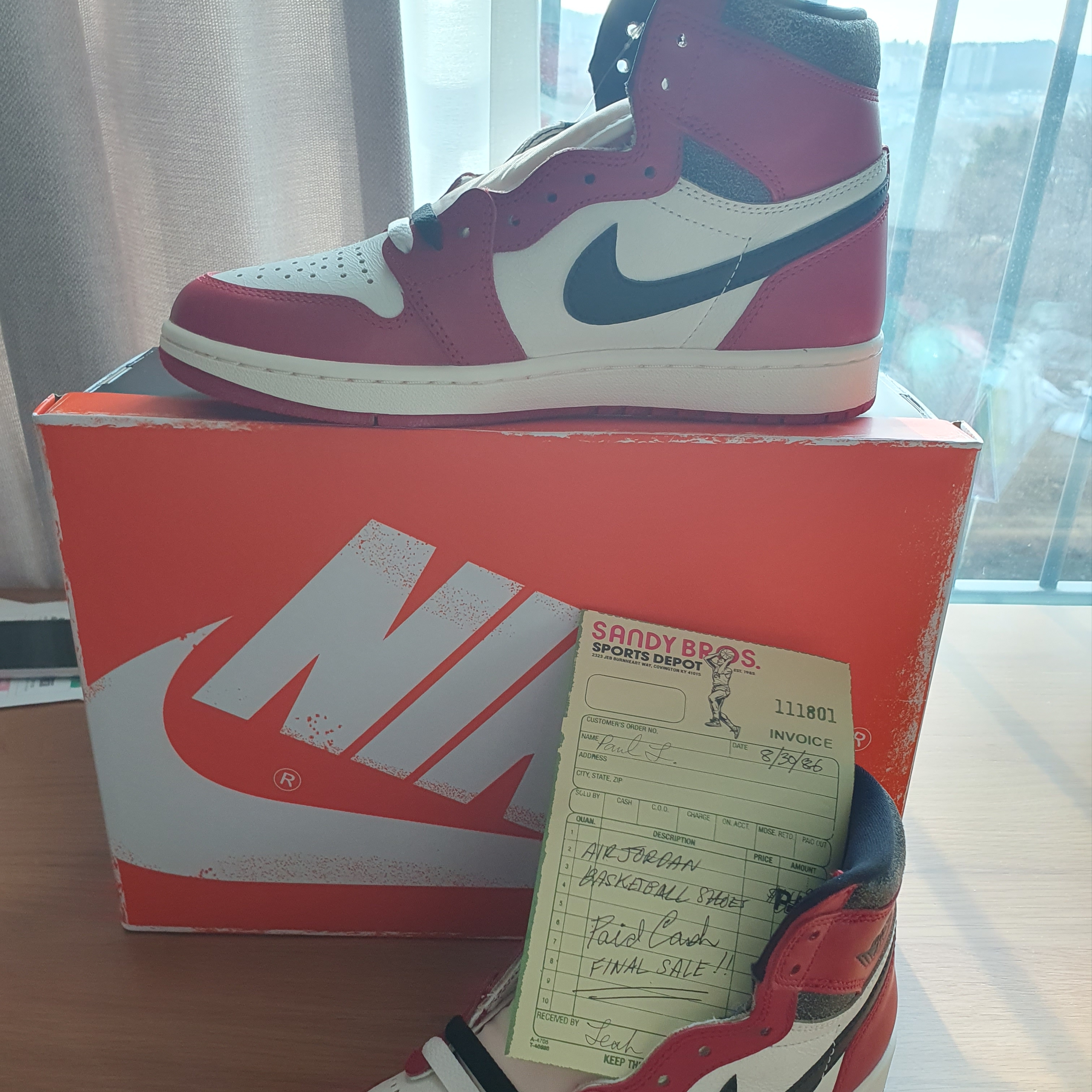 Jordan 1 Retro High OG Chicago 2022 착용 스타일 - 3