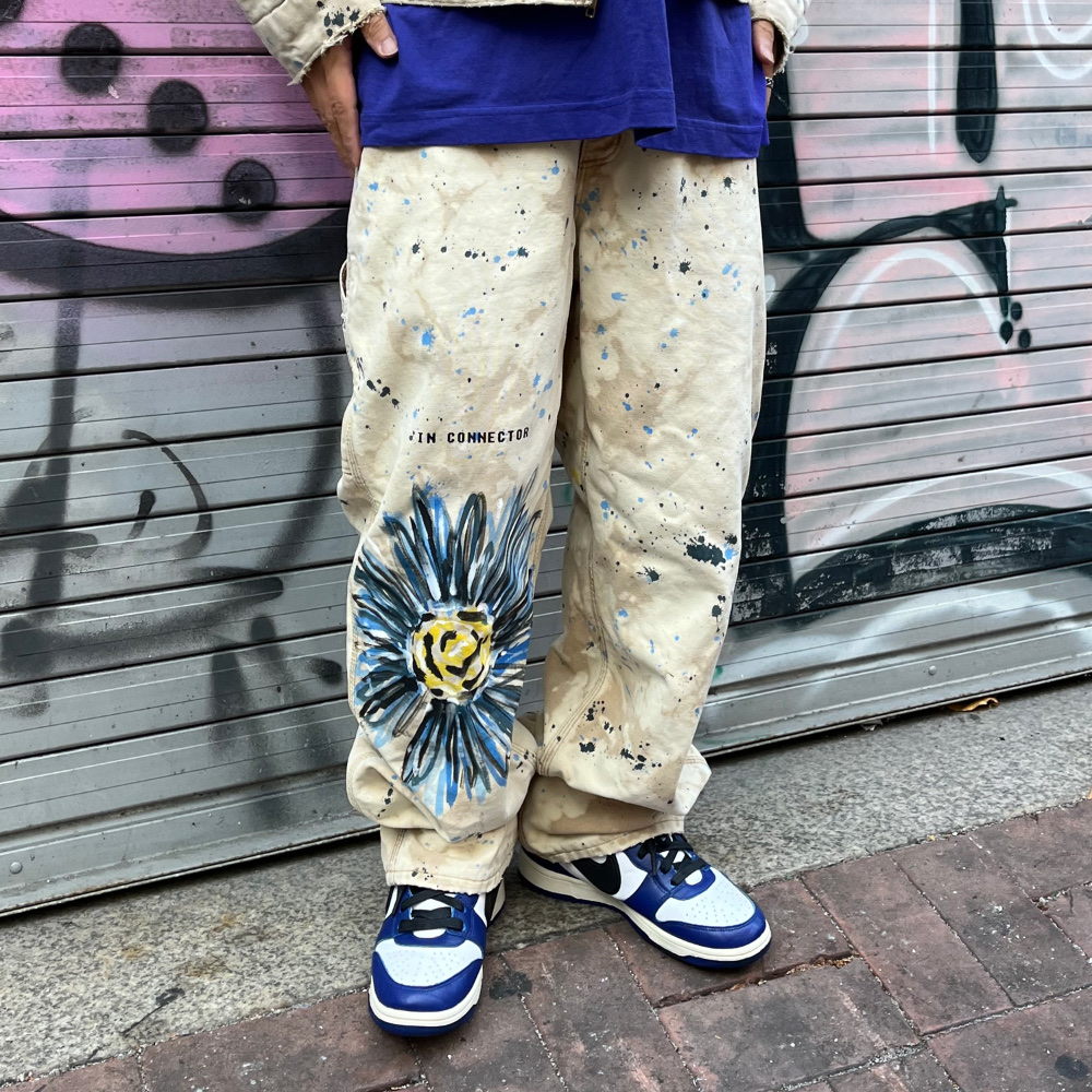 Nike x Ambush Dunk High Deep Royal Blue 착용 스타일 - 3