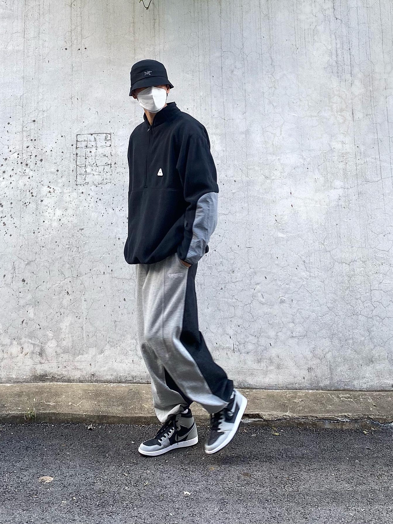 Palace x Arc'teryx Sinsolo Hat Black - 20FW, Jordan 1 Retro High OG Shadow 2.0 착용 스타일 - 2