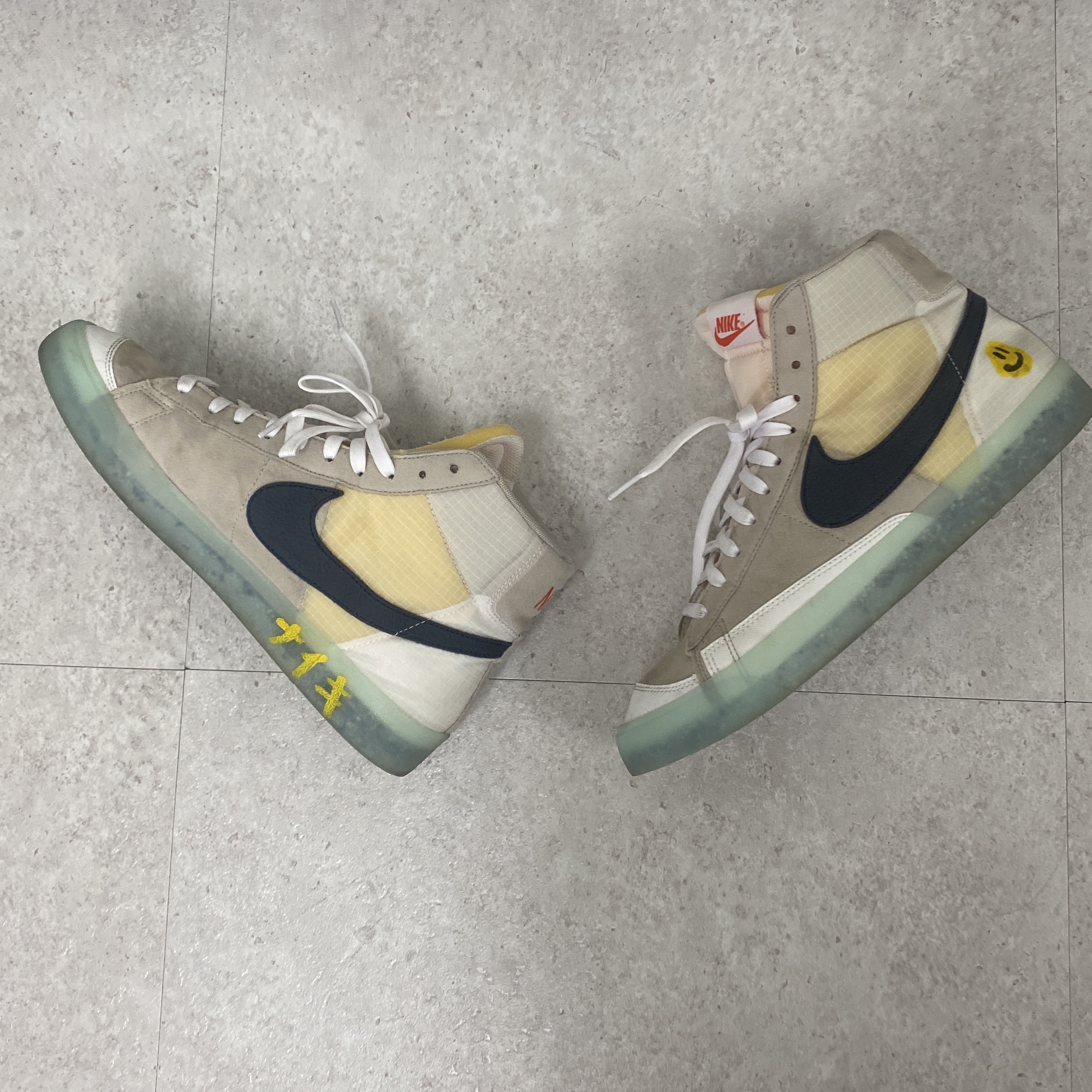 Nike Blazer Mid '77 Glacier Ice 착용 스타일