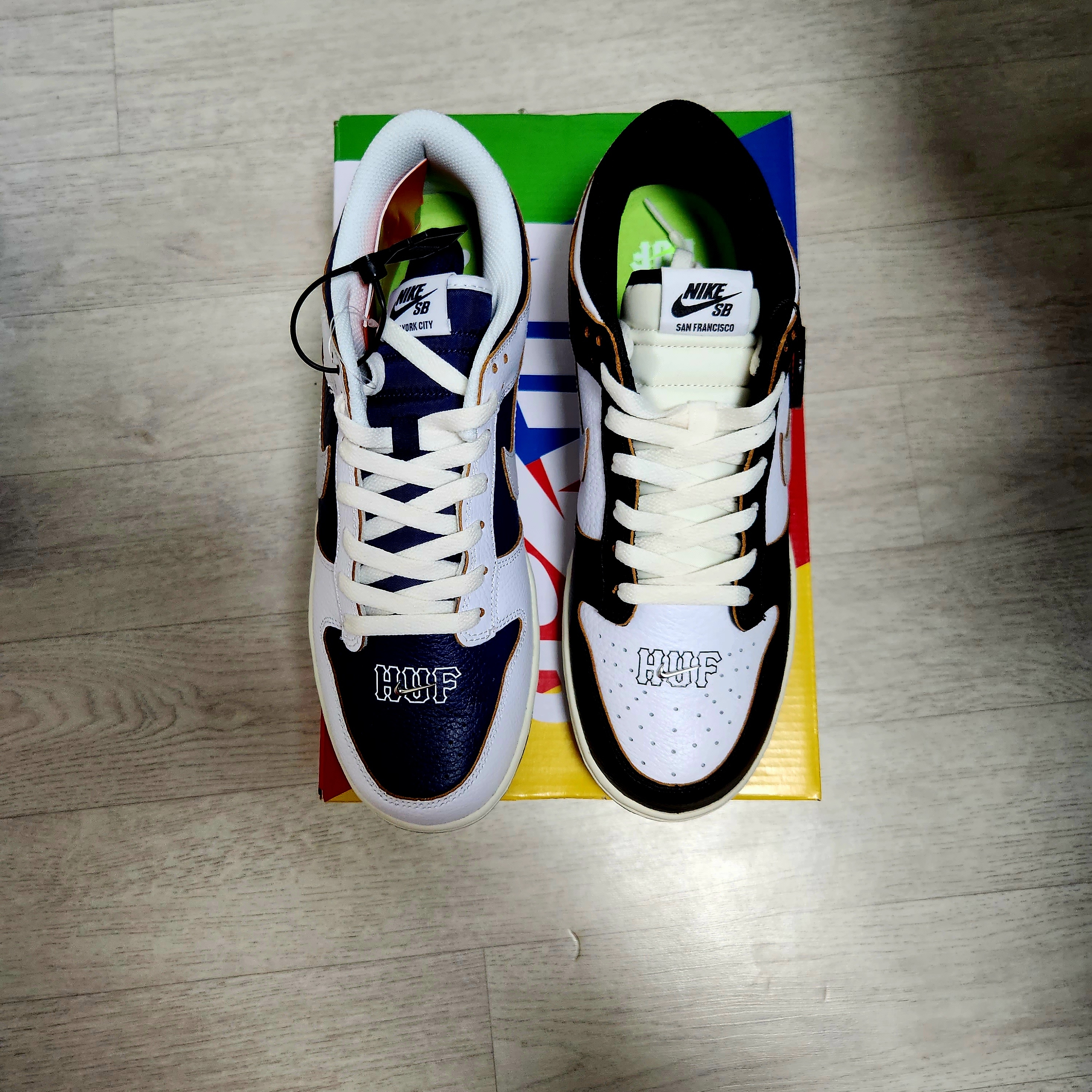 Nike x HUF SB Dunk Low San Francisco, Nike x HUF SB Dunk Low New York 착용 스타일 - 2