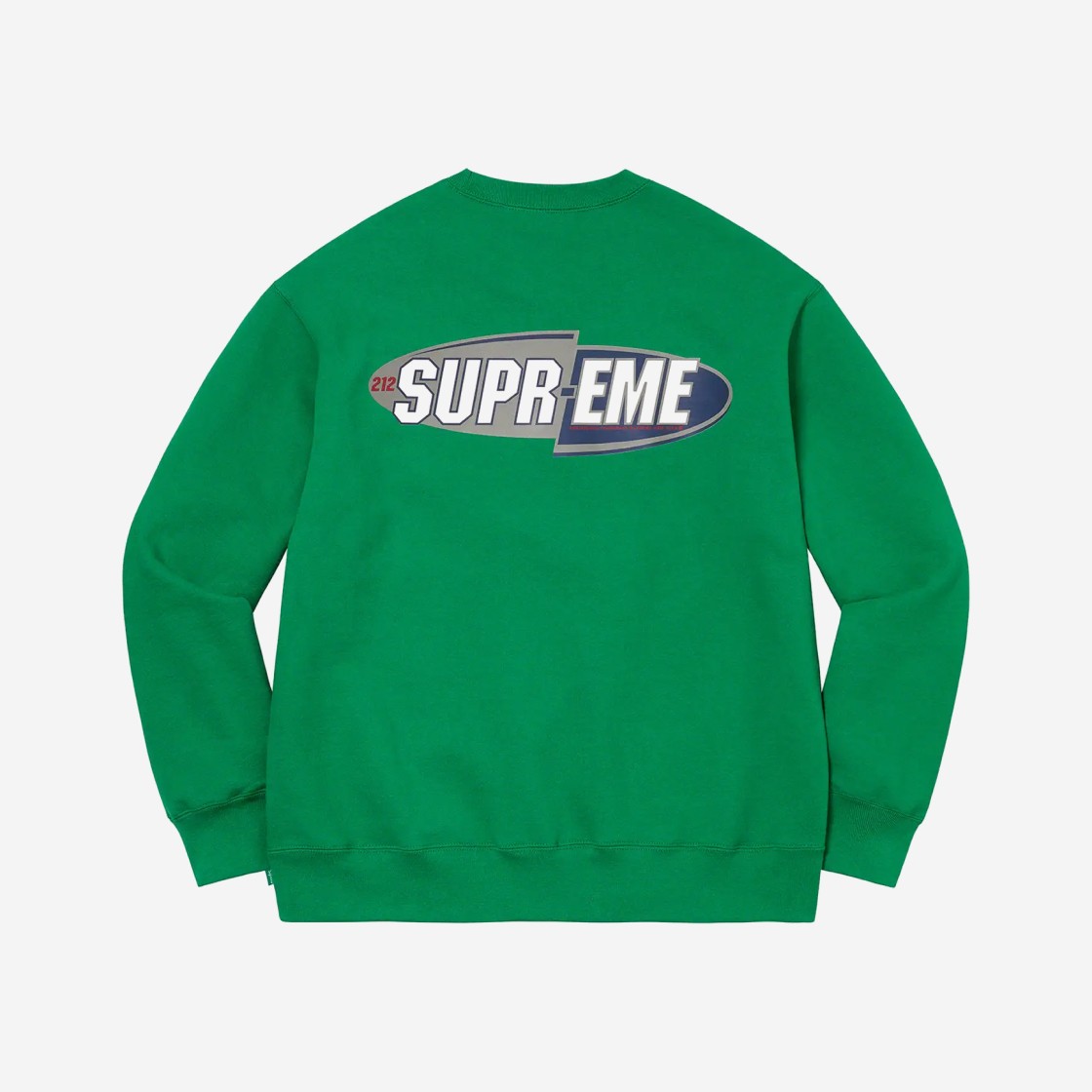 Supreme 212 Crewneck Green - 22FW 상세 이미지 1