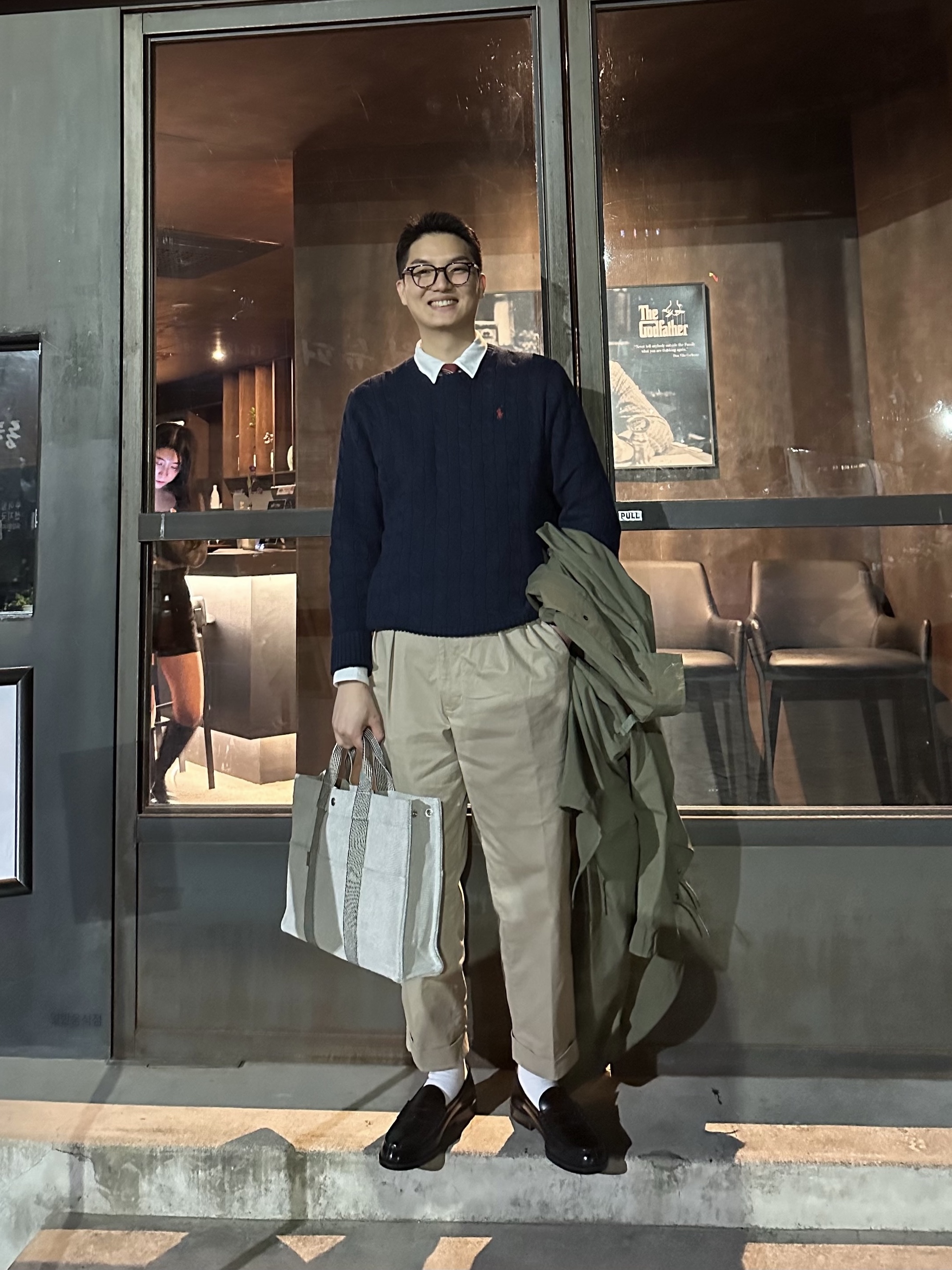 Freak's Store M-65 Mods Coat Liner Set Olive 착용 스타일 - 3
