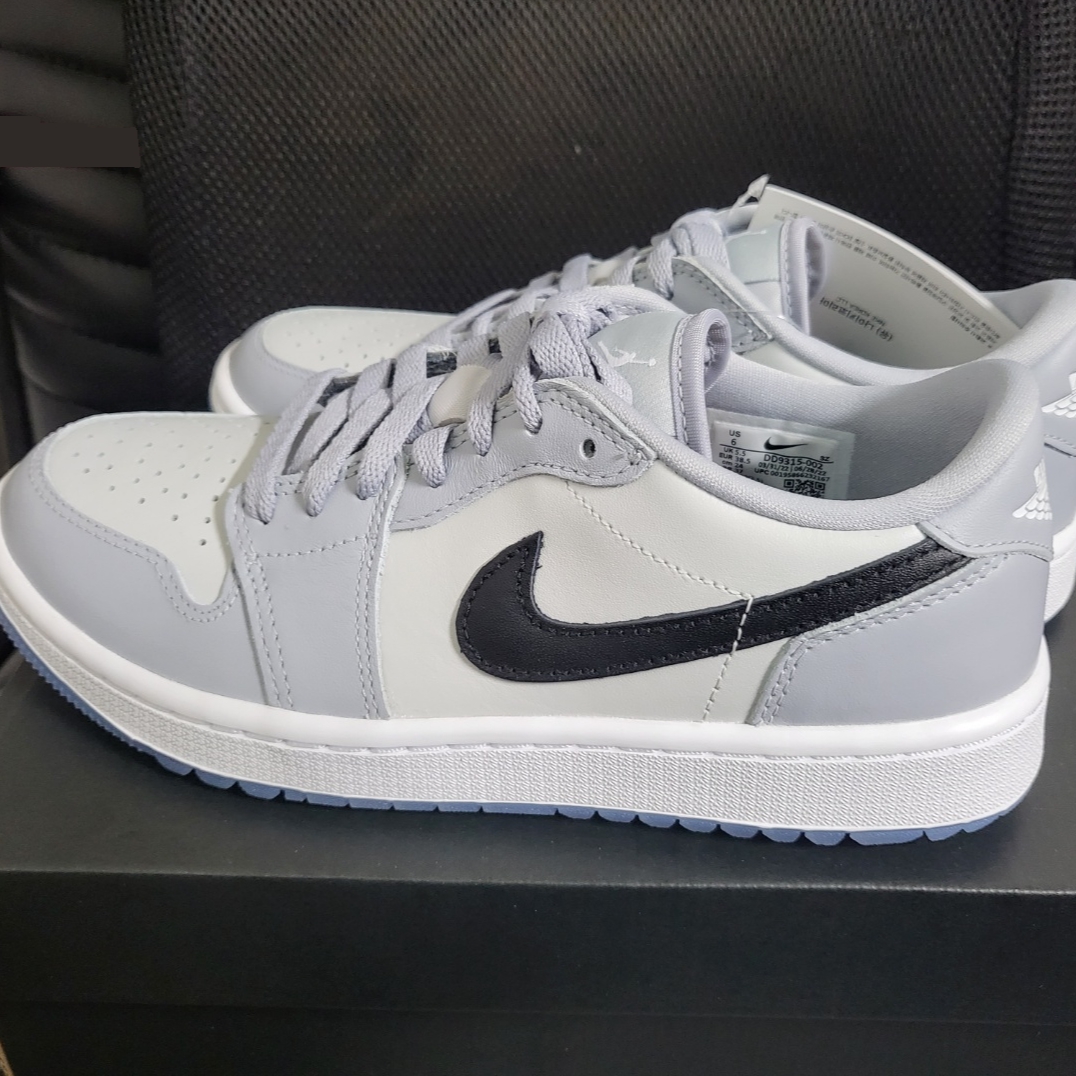 Jordan 1 Low Golf Wolf Grey 착용 스타일