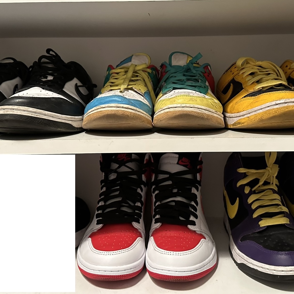 Nike Dunk Low Retro Championship Goldenrod, Nike Dunk Low Retro Black 착용 스타일