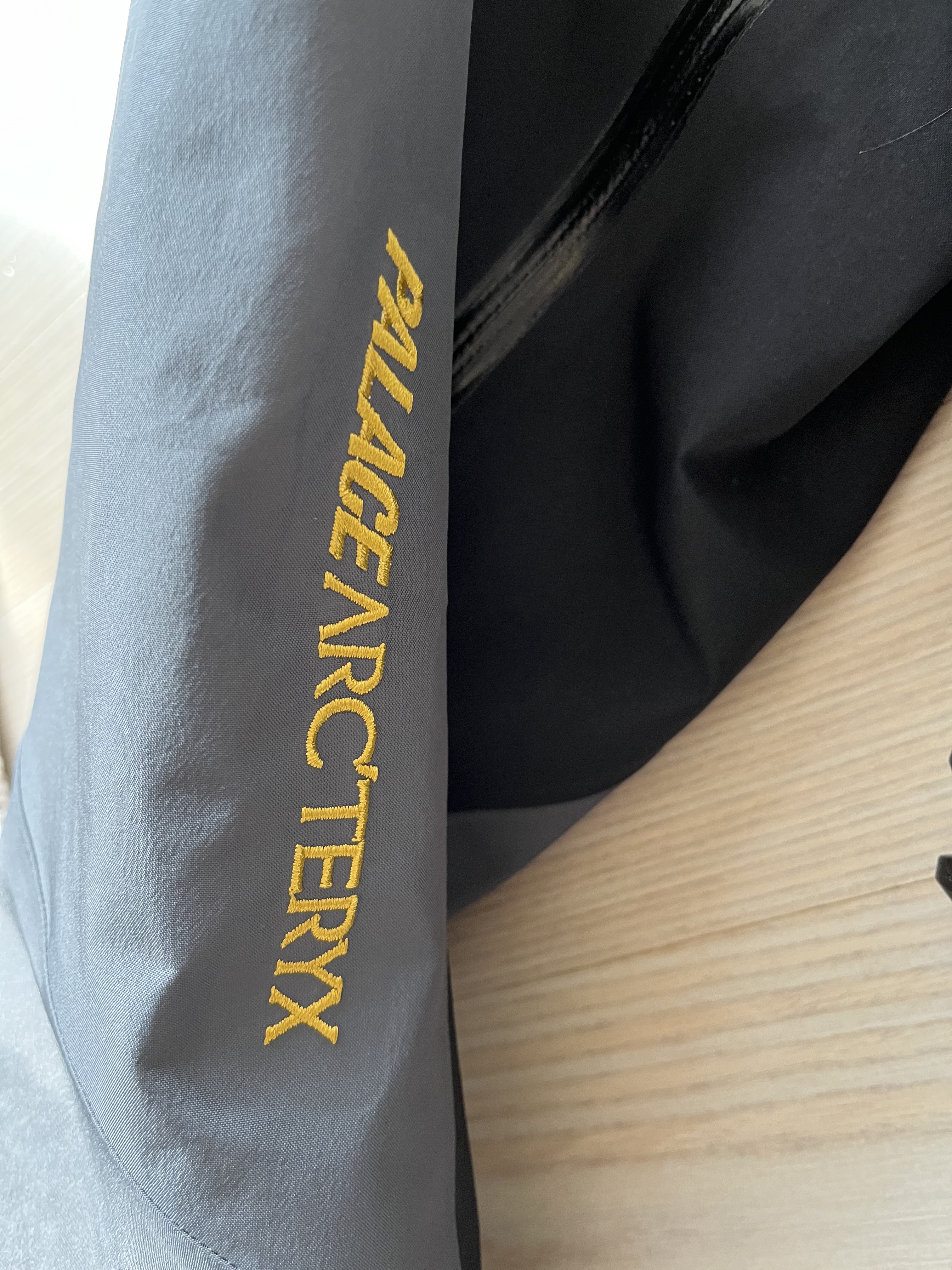 Palace x Arc'teryx Alpha SV Jacket Grey - 20FW 착용 스타일 - 2