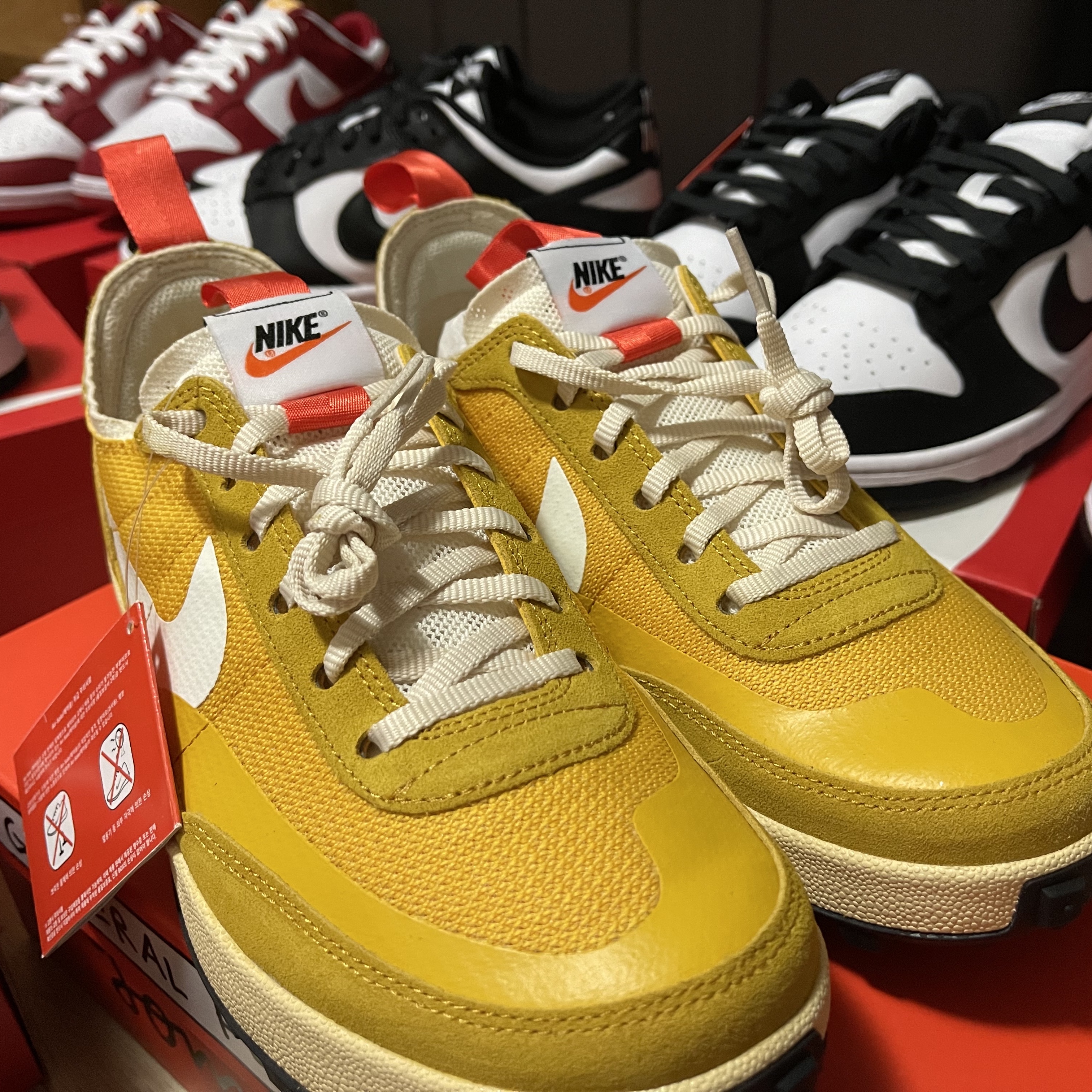 Nike x Tom Sachs General Purpose Shoe Archive, Nike Dunk Low Retro Black 착용 스타일