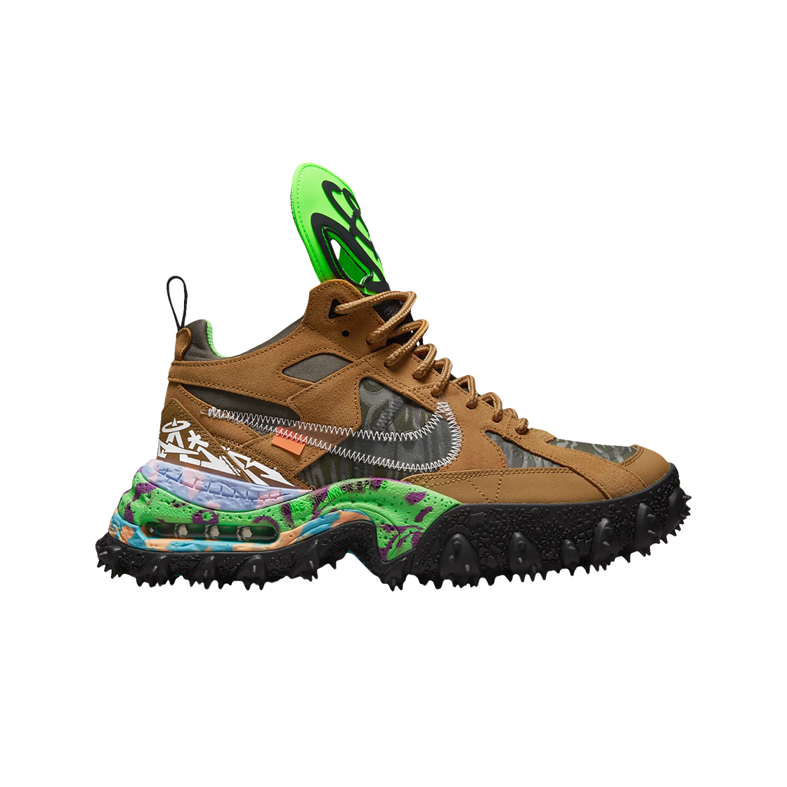 나이키 x 오프화이트 테라 포마 위트 앤 그린 스트라이크