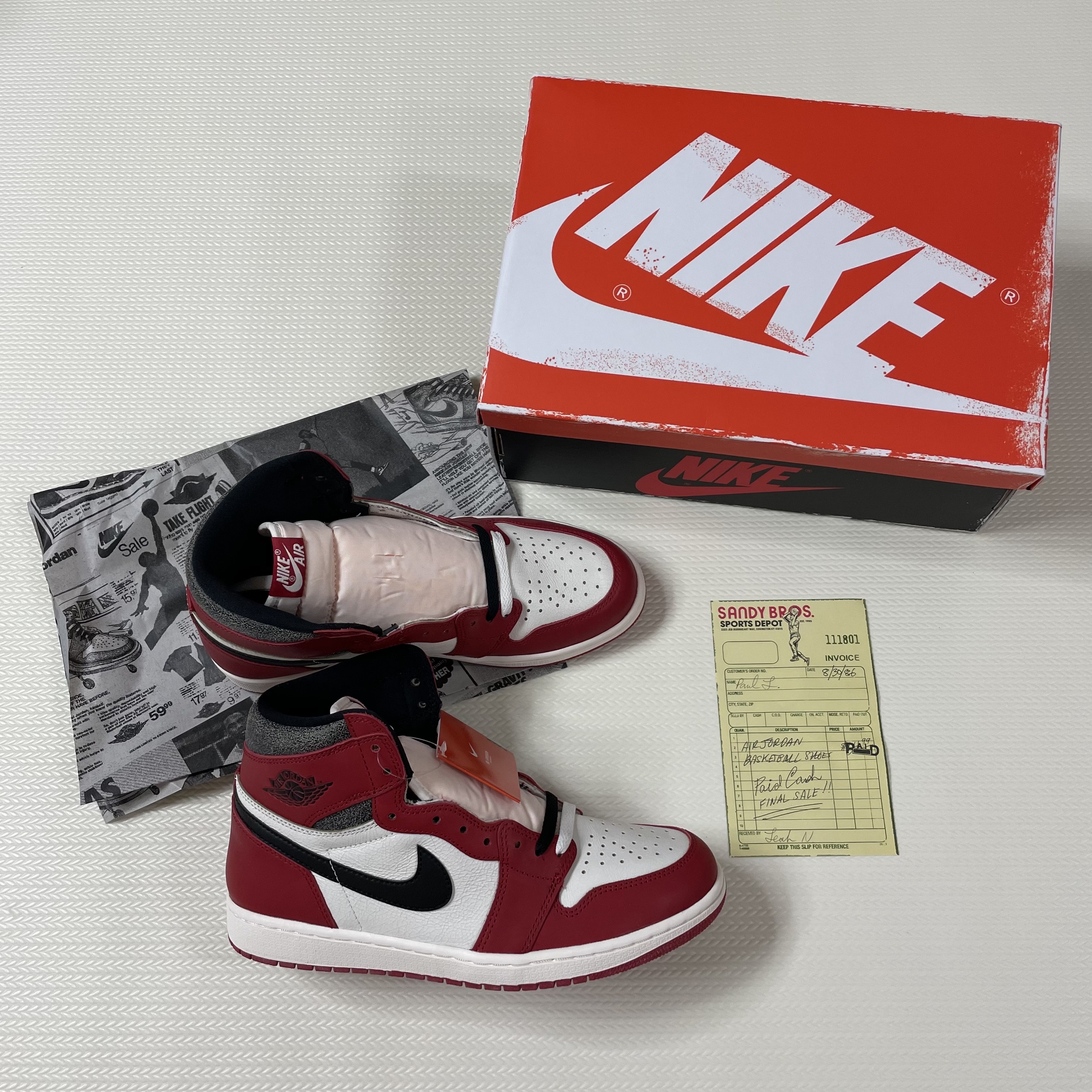 Jordan 1 Retro High OG Chicago 2022 착용 스타일 - 2
