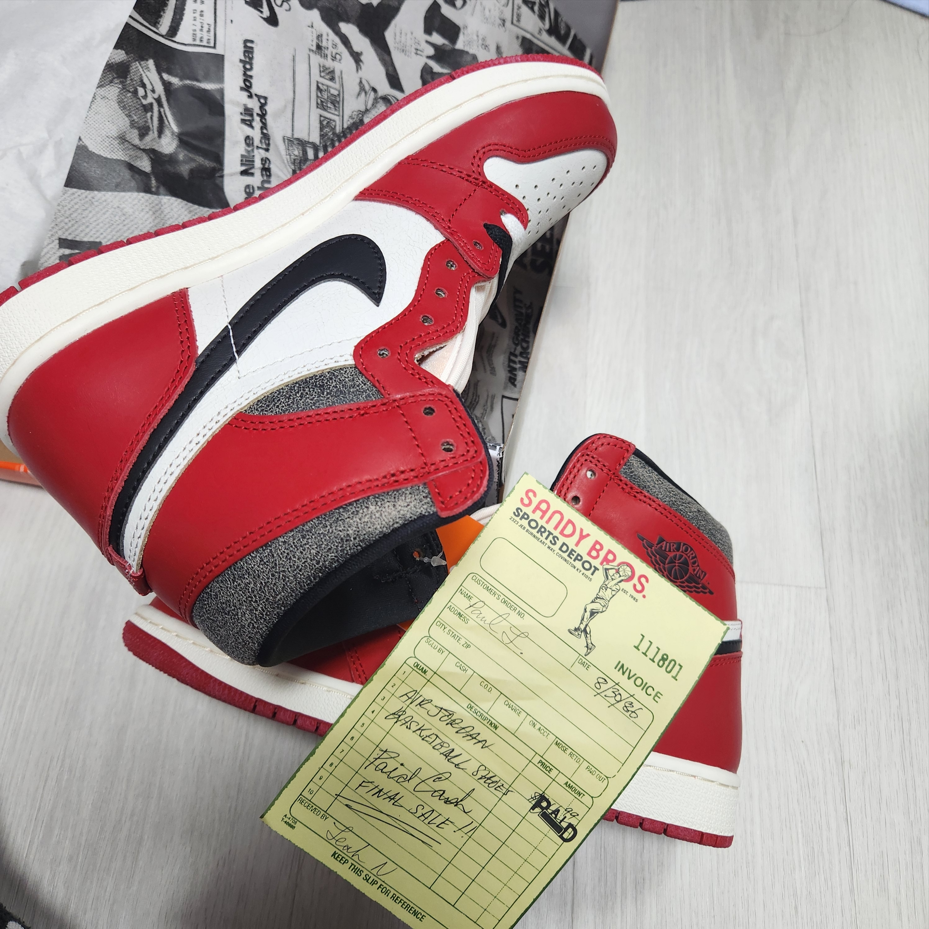 Jordan 1 Retro High OG Chicago 2022 착용 스타일