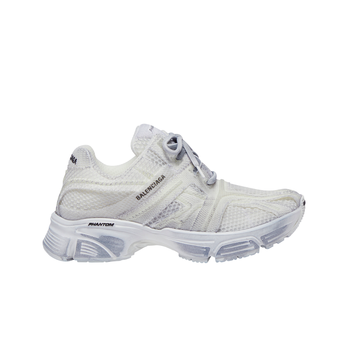 (W) 발렌시아가 워시드 팬텀 스니커즈 화이트((W) Balenciaga Washed Phantom Sneakers White) - 1