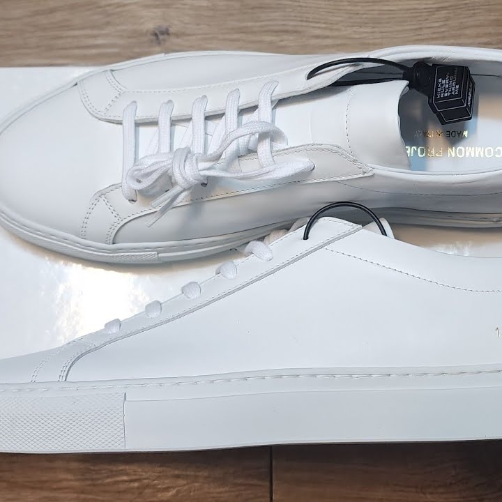 Common Projects Original Achilles Low White 착용 스타일