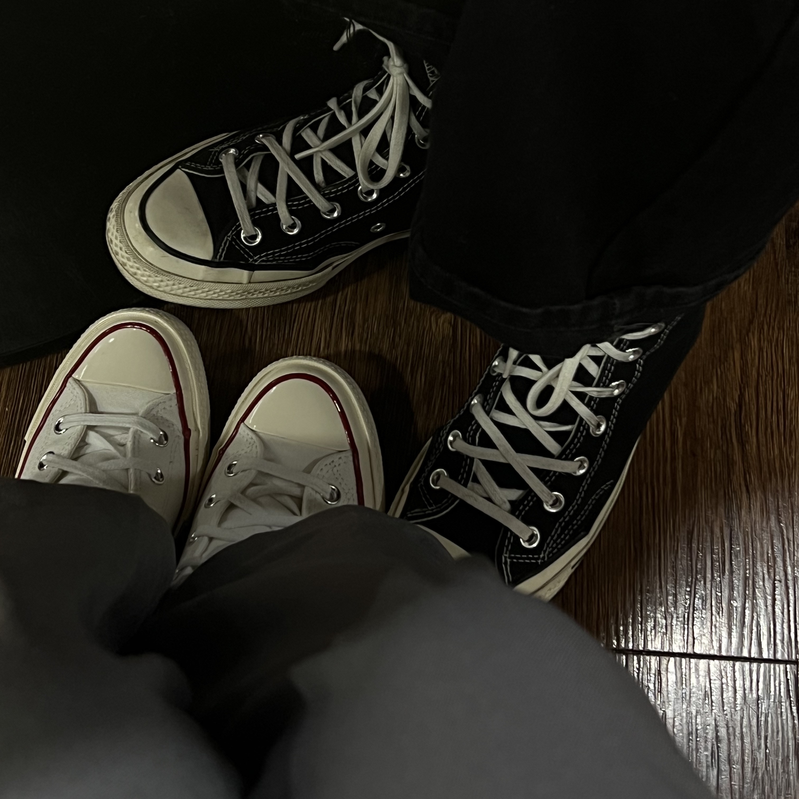Converse Chuck 70 Hi Black, Converse Chuck 70 High Vintage Canvas White 착용 스타일