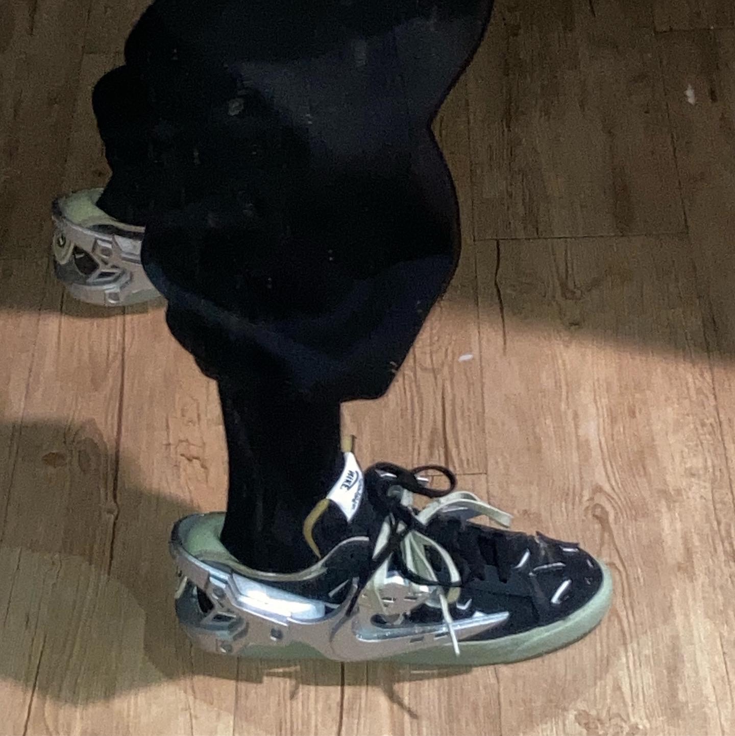 Nike x Acronym Blazer Low Black 착용 스타일 - 1