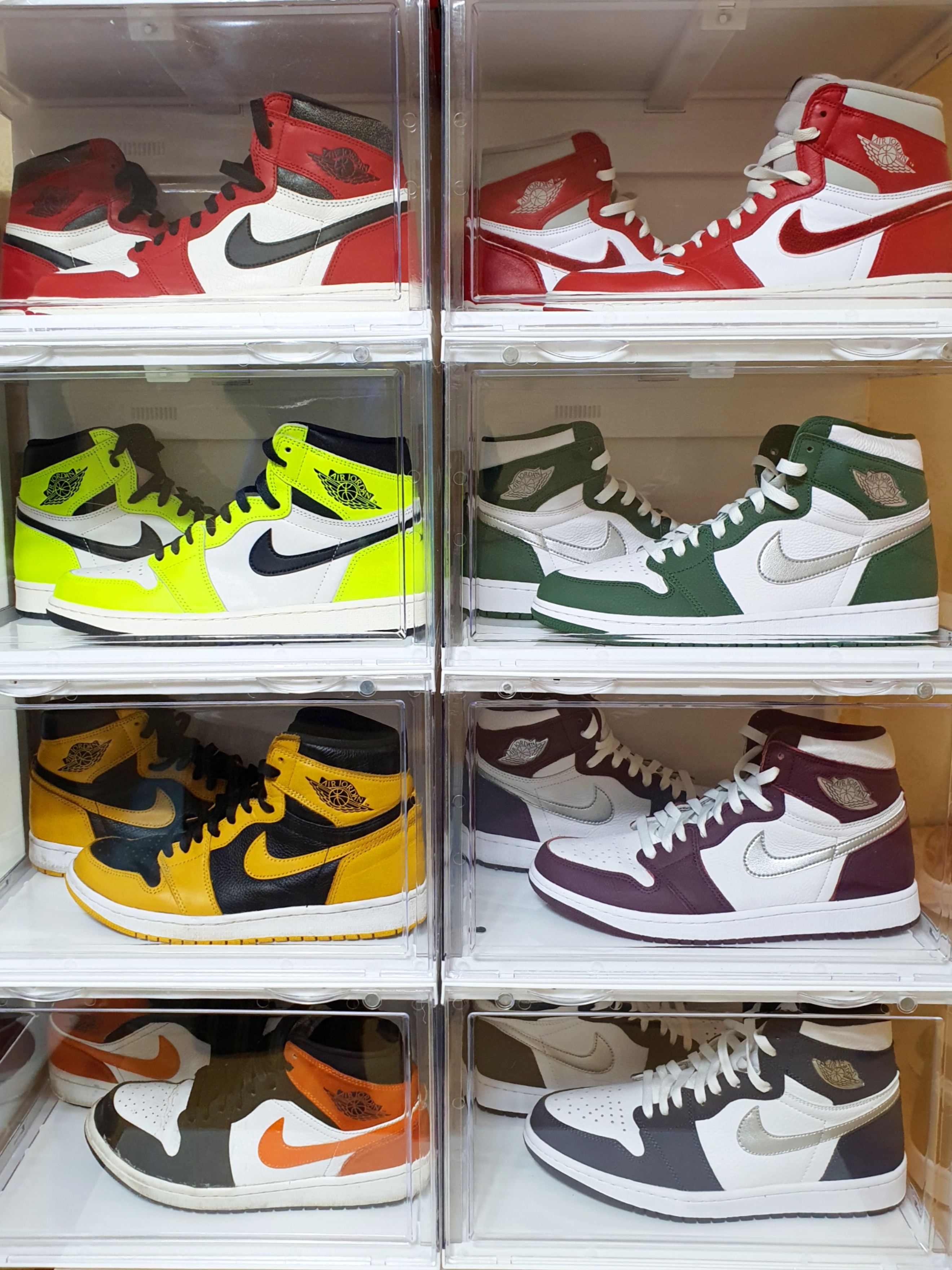 Jordan 1 Retro High OG Gorge Green, Jordan 1 Retro High OG CO.JP Midnight Navy 착용 스타일