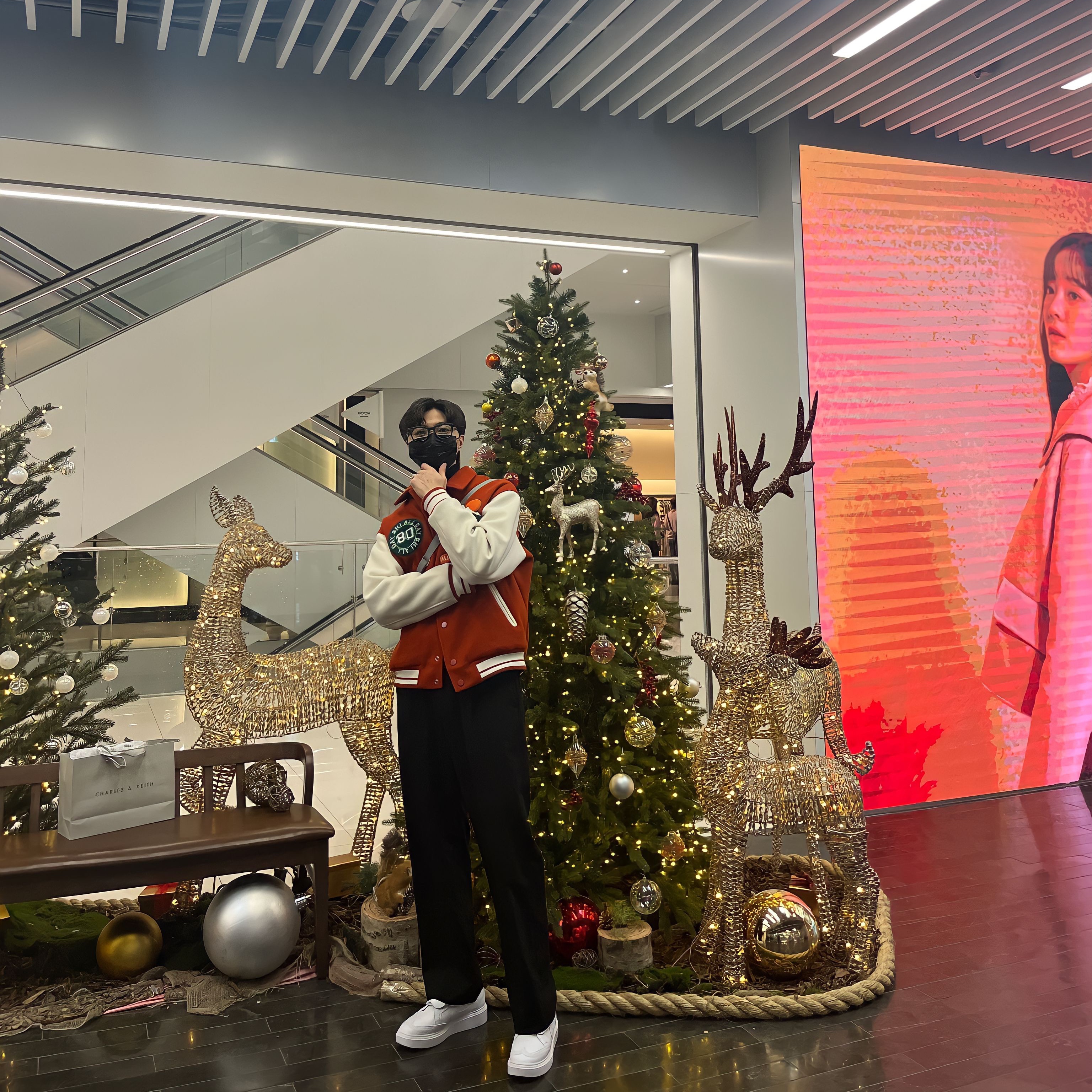Nike x Peaceminusone Kwondo1 White 착용 스타일