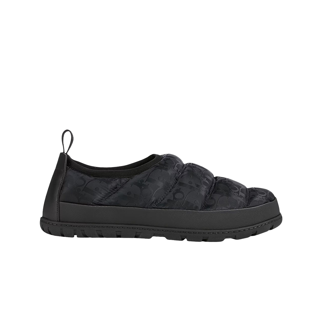 디올 스노우 슬리퍼 오블리크 테크니컬 패브릭 블랙(Dior Snow Slipper Oblique Technical Fabric Black) - 1