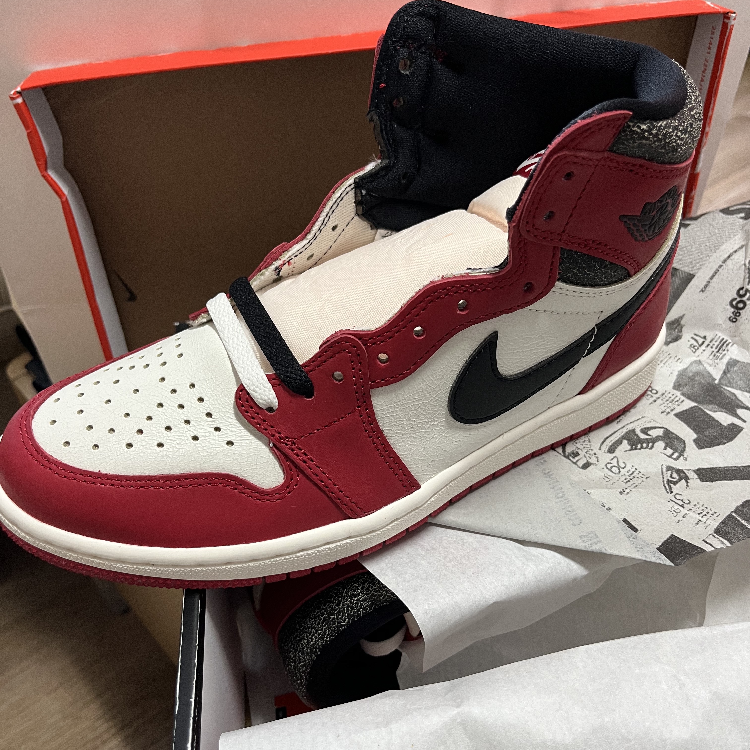 Jordan 1 Retro High OG Chicago 2022 착용 스타일 - 1