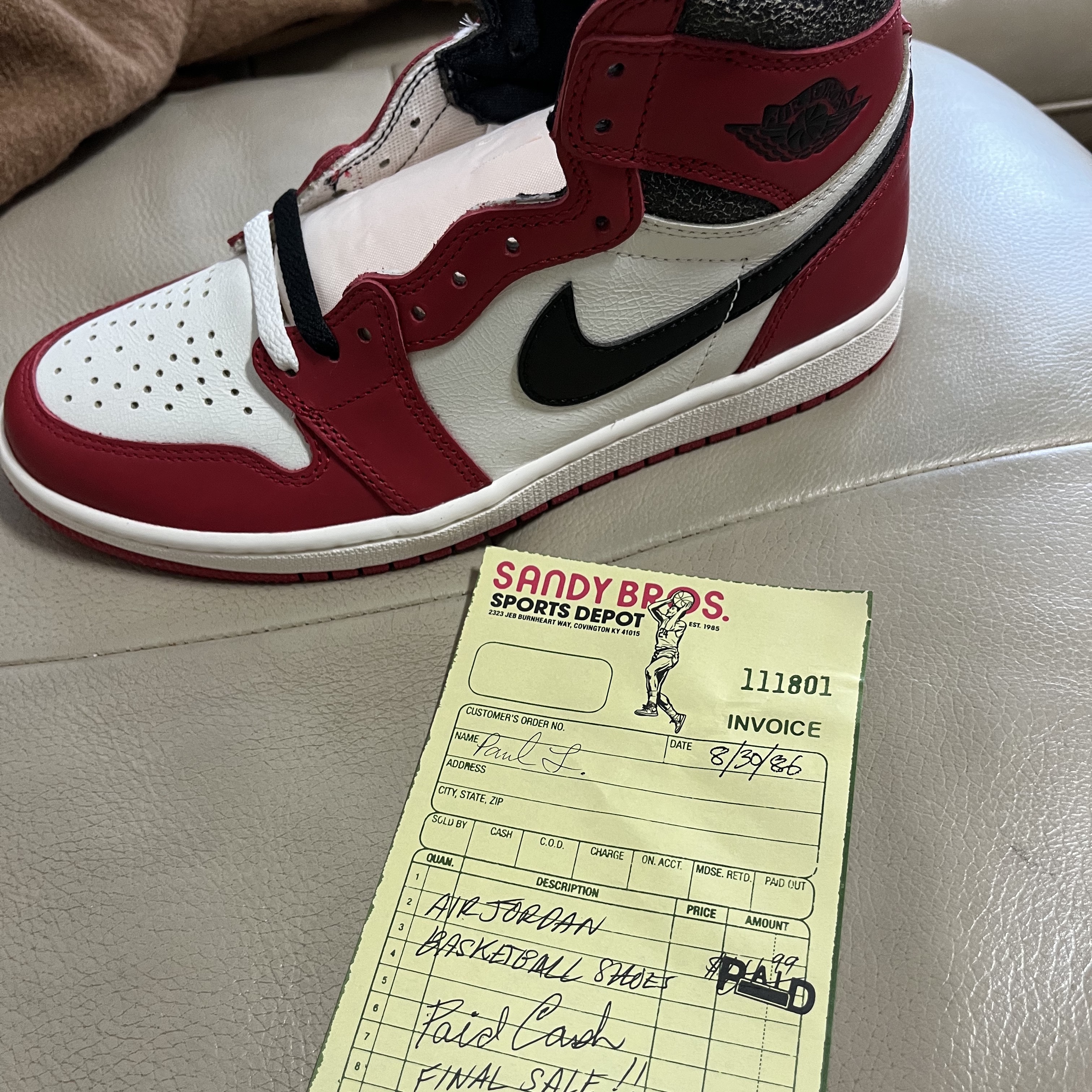 Jordan 1 Retro High OG Chicago 2022 착용 스타일 - 3