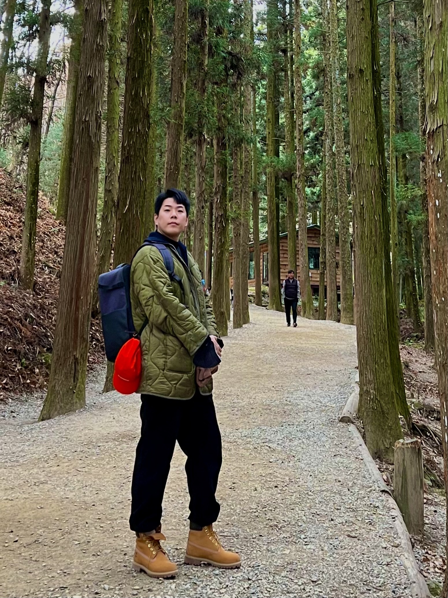 Supreme Washed Chino Twill Camp Cap Orange - 22FW 착용 스타일 - 1