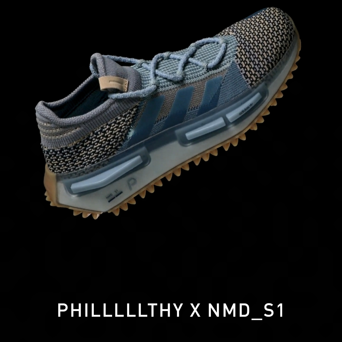 Adidas x Philllllthy NMD S1 Ambient Sky Crew Navy 착용 스타일