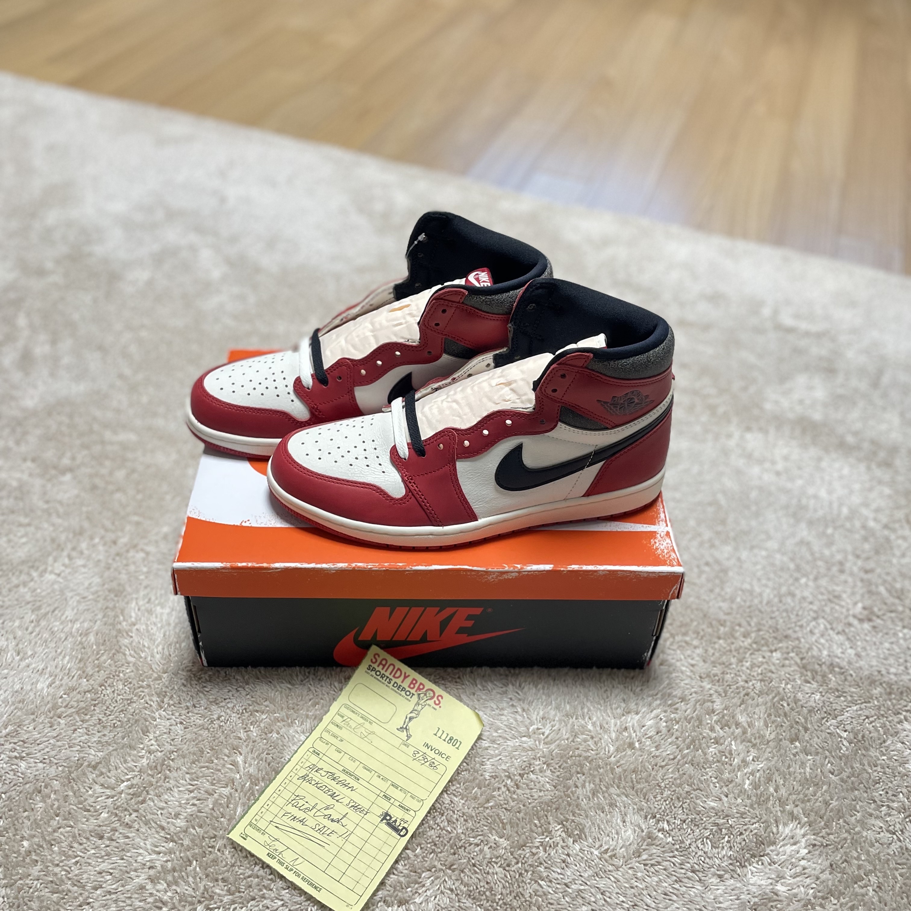 Jordan 1 Retro High OG Chicago 2022 착용 스타일 - 1