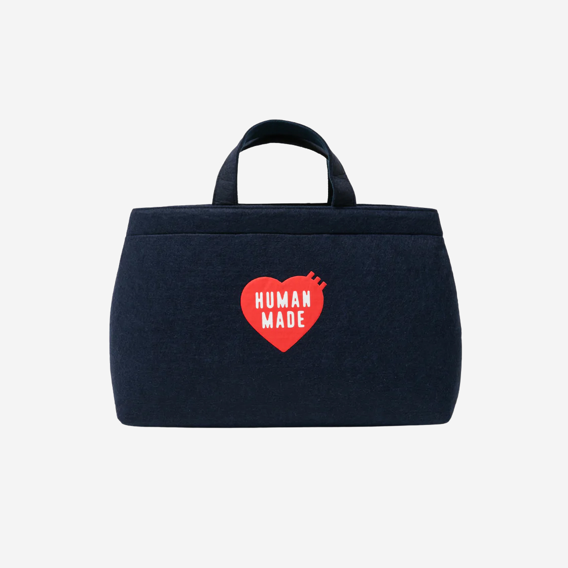 HUMAN MADE FELT TOTE BAG LARGE ネイビー HUMAN MADE FELT TOTE BAG LARGE 