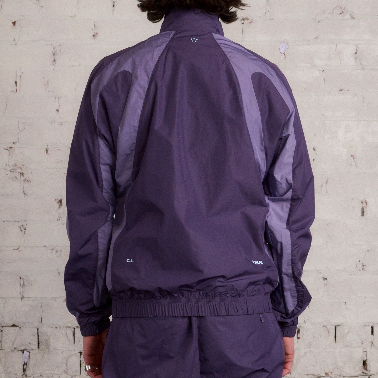 Nike x Drake Nocta NRG Nylon Track Jacket Dark Raisin - Asia 착용 스타일