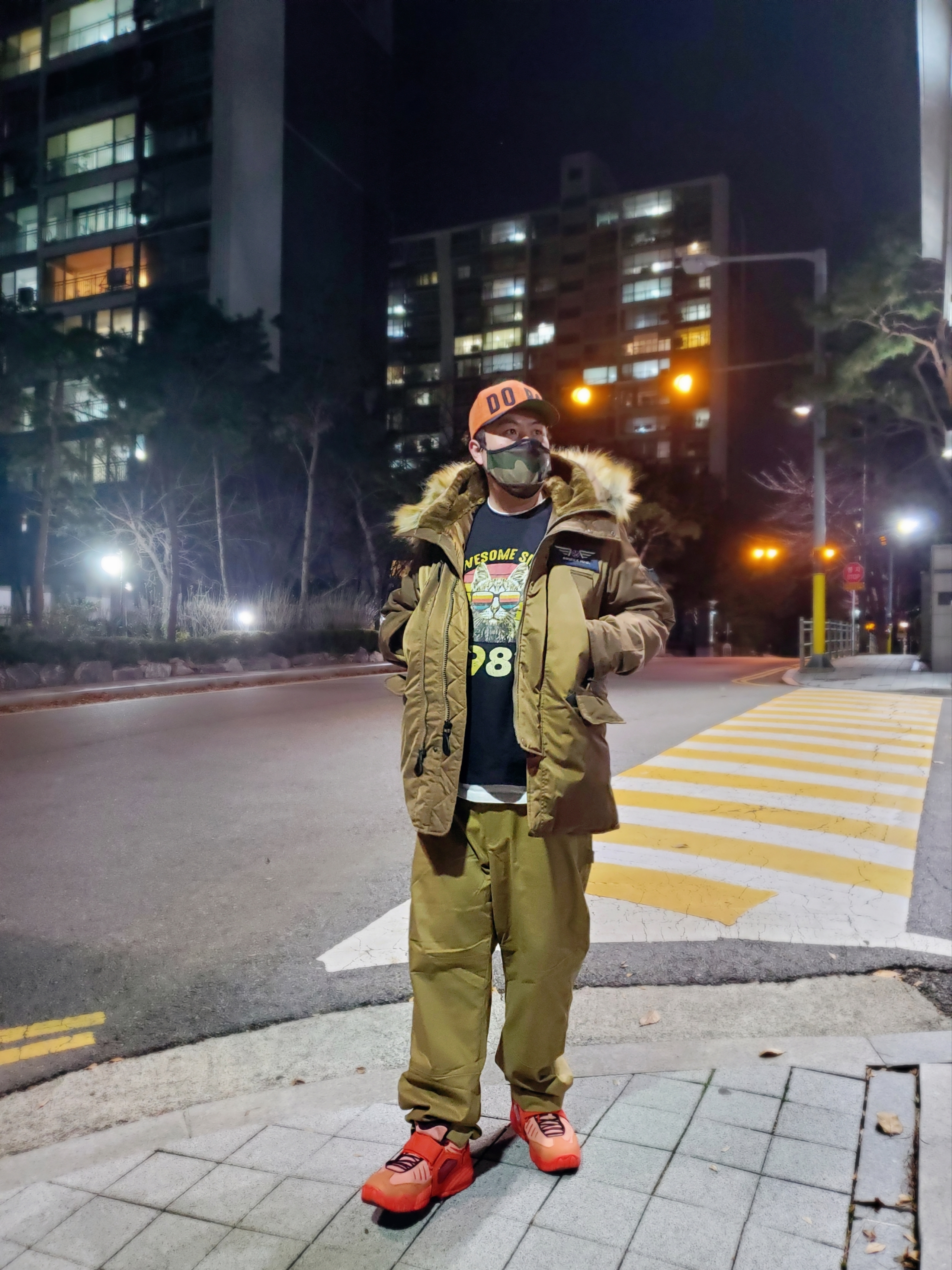 Nike x Ambush Air Adjust Force SP Light Madder Root and Burgundy Crush 착용 스타일 - 1