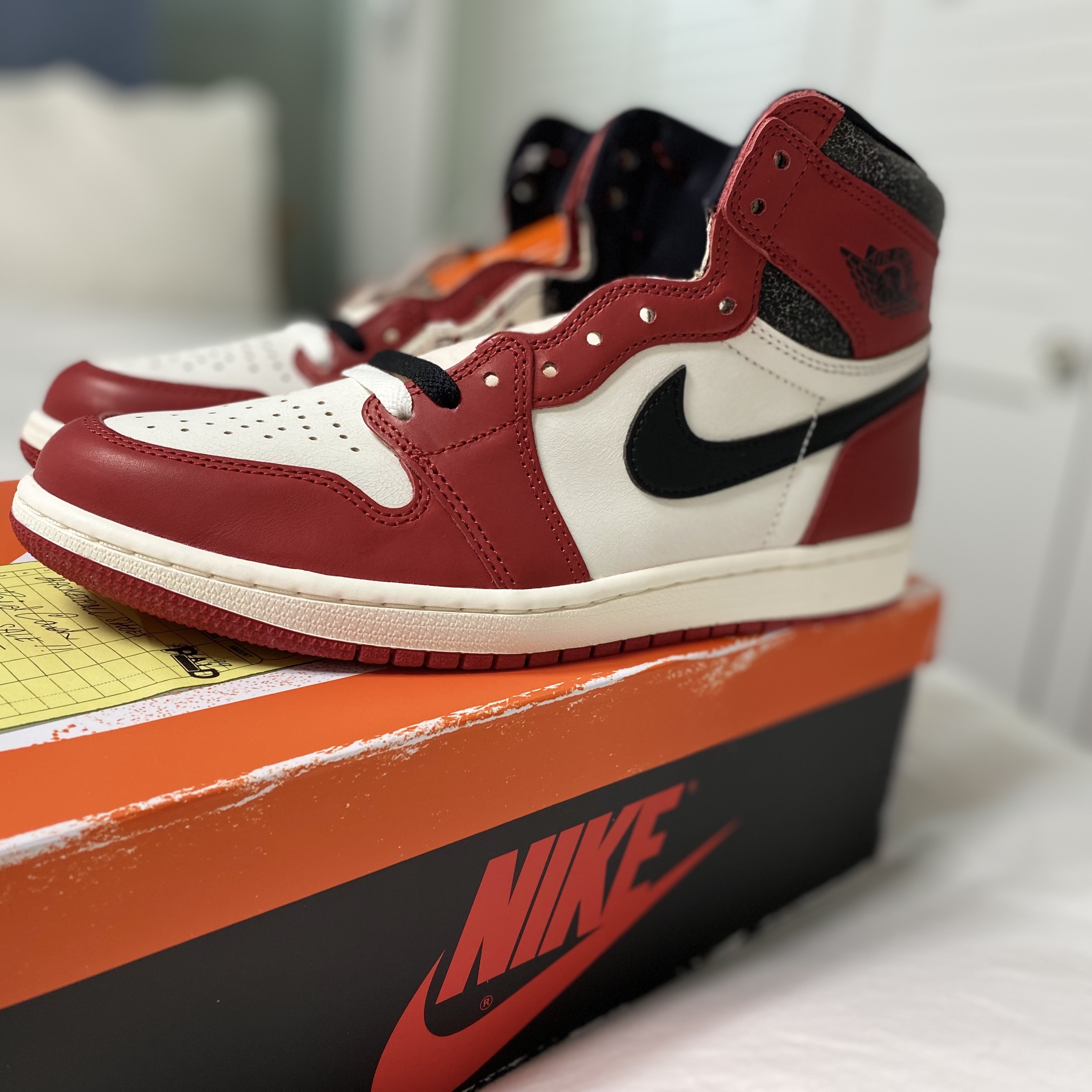 Jordan 1 Retro High OG Chicago 2022, Jordan 1 Low Golf Chicago 착용 스타일 - 4