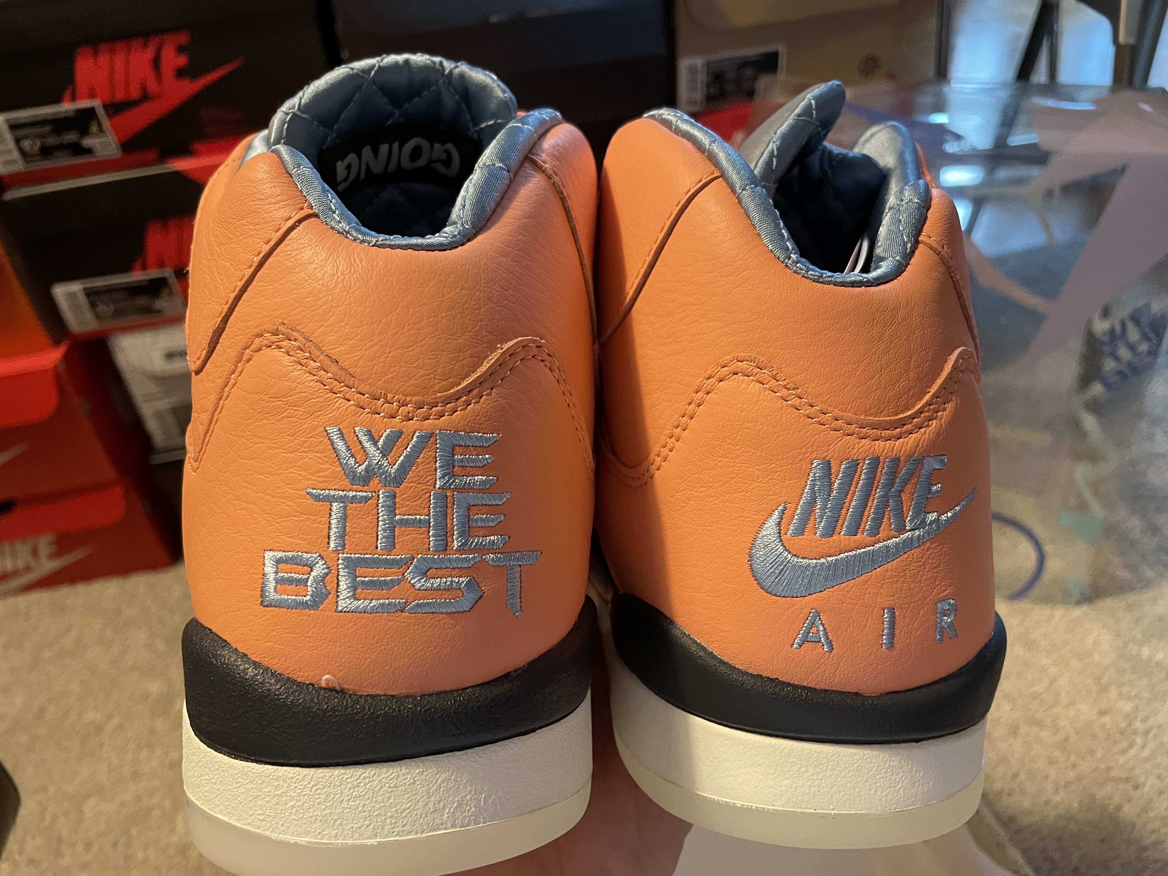 Jordan 5 x DJ Khaled Retro SP Crimsson Bliss 착용 스타일 - 4
