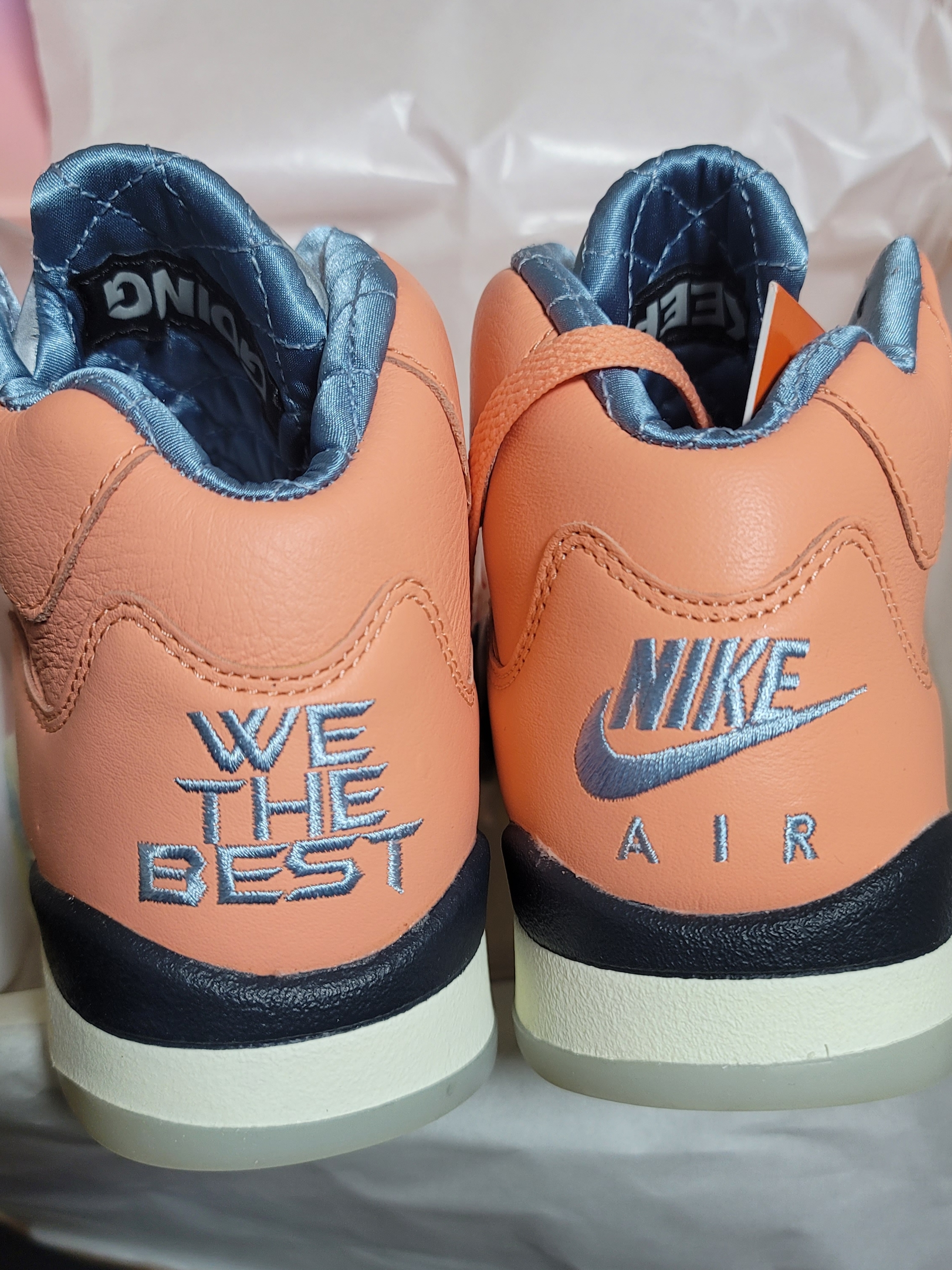 Jordan 5 x DJ Khaled Retro SP Crimsson Bliss 착용 스타일 - 2