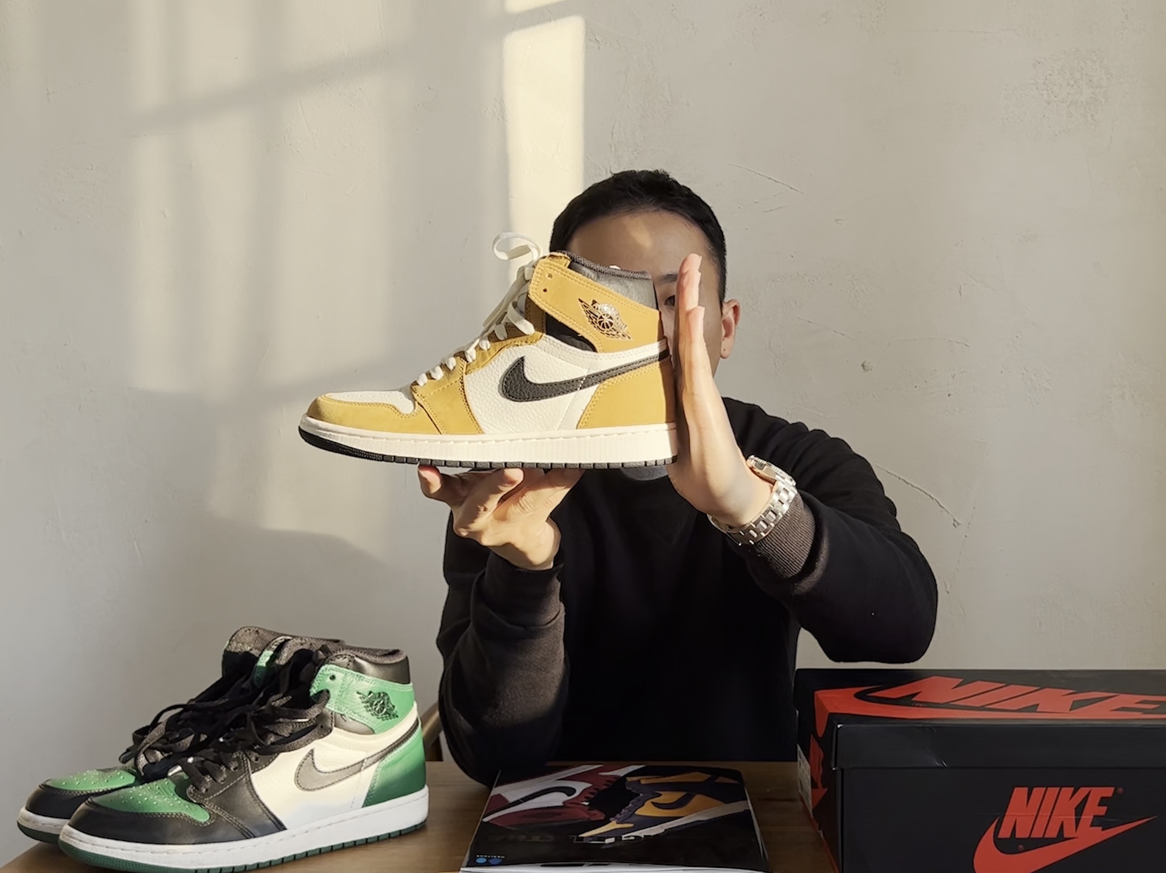 Jordan 1 Retro High OG Chicago 2022, Jordan 1 Retro High Rookie of the Year 착용 스타일 - 1